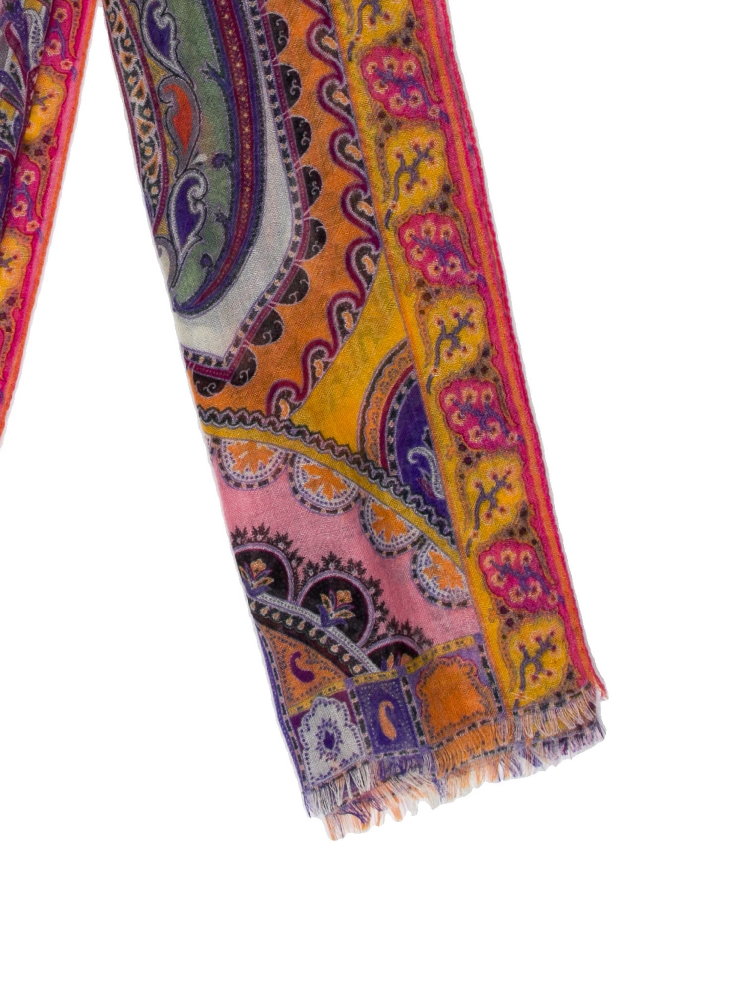 Etro Paisley Print Shawl