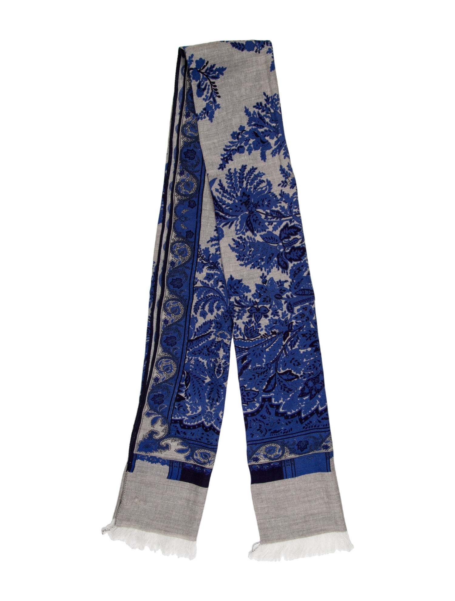 Etro Paisley Print Scarf