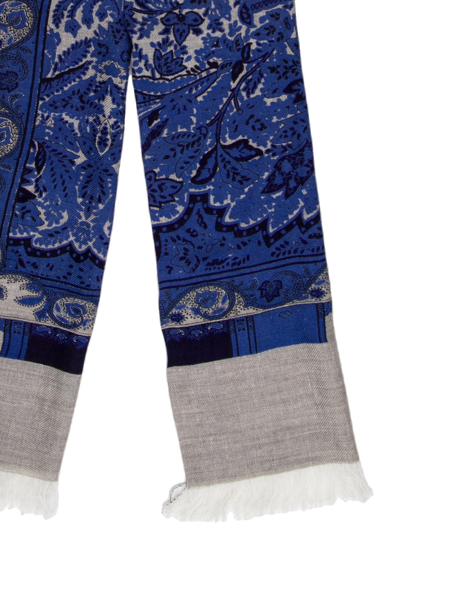 Etro Paisley Print Scarf