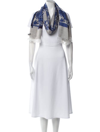 Etro Paisley Print Scarf