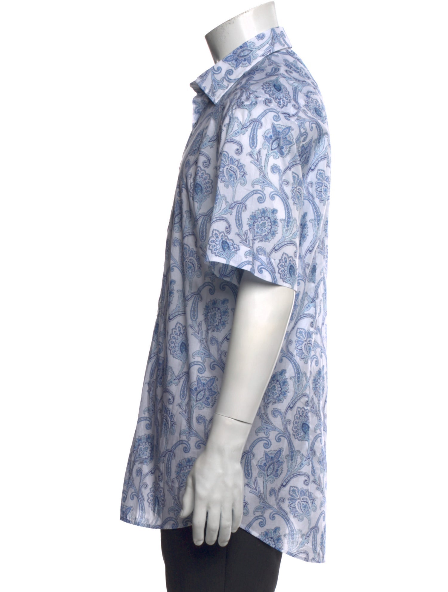 Etro Paisley Print Short Sleeve Shirt w/ Tags