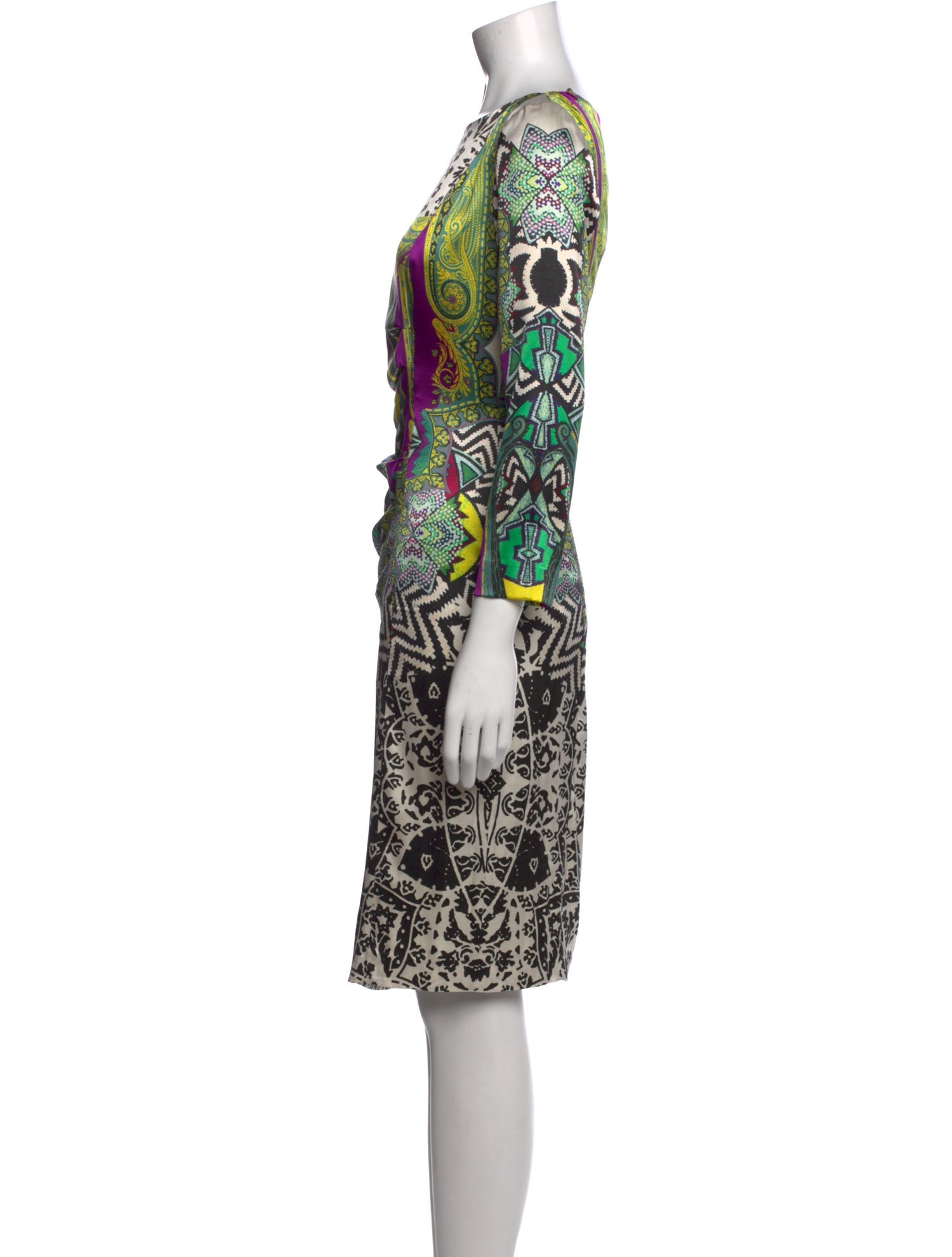 Etro Silk Knee-Length Dress