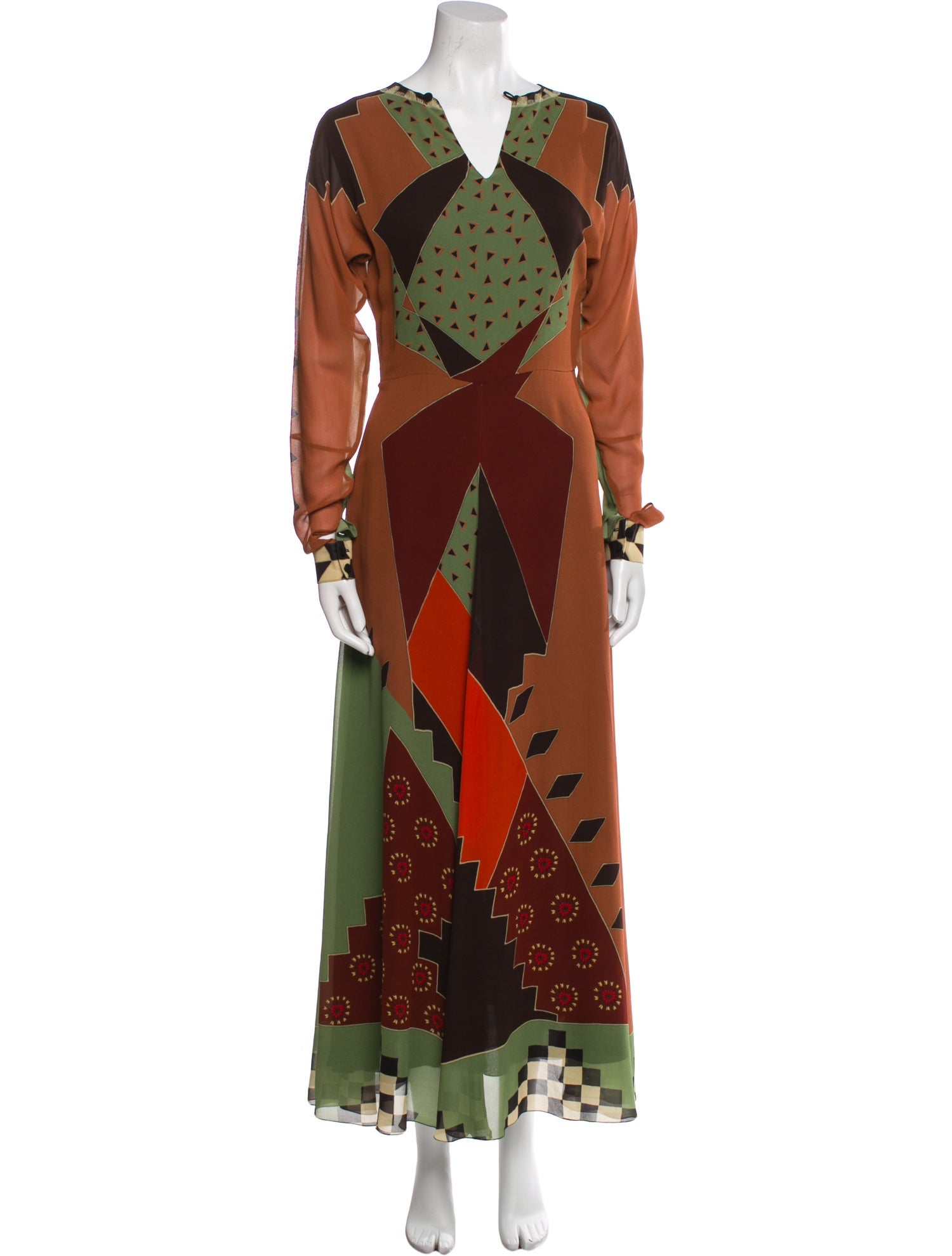 Etro Silk Long Dress