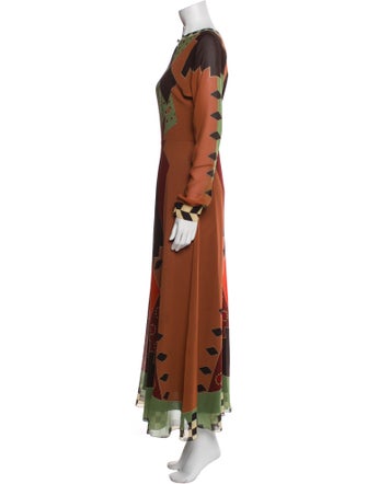 Etro Silk Long Dress