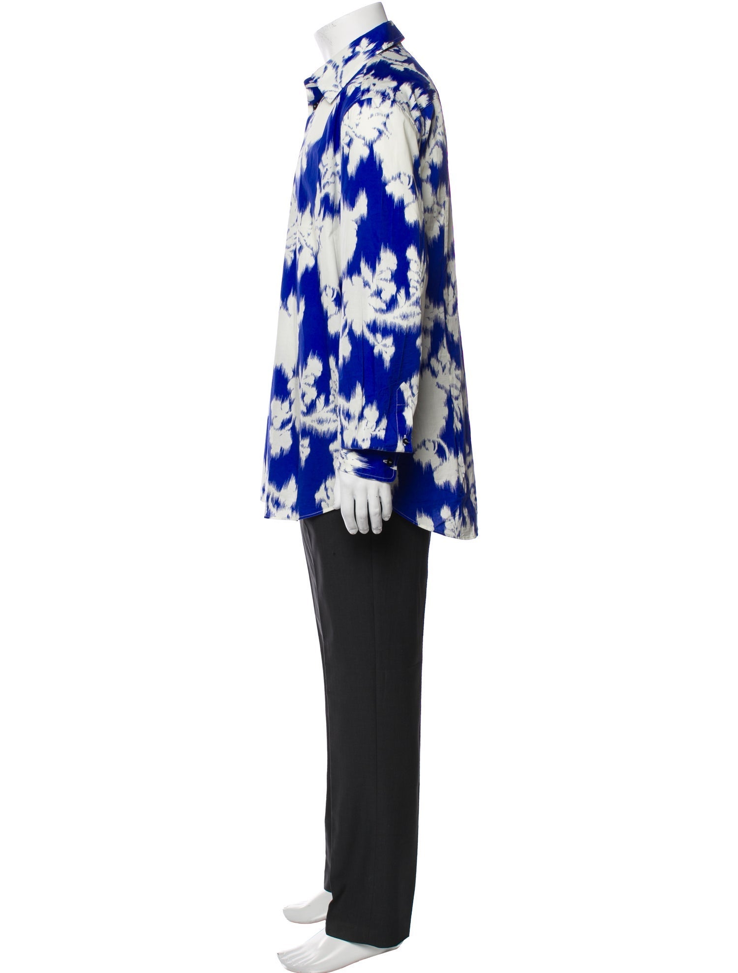 Etro Floral Print Long Sleeve Shirt