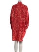 Etro Floral Print Knee-Length Dress