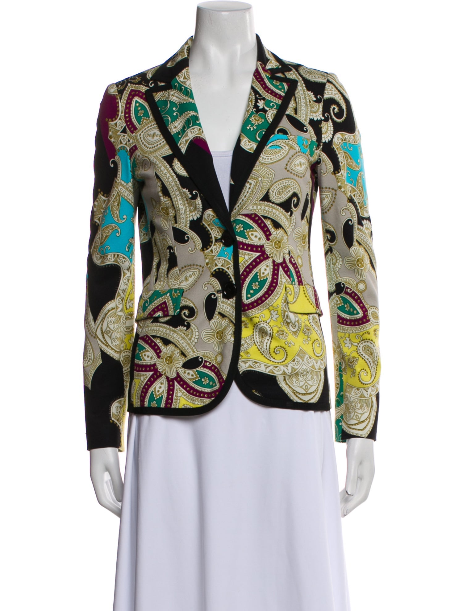 Etro Paisley Print Blazer
