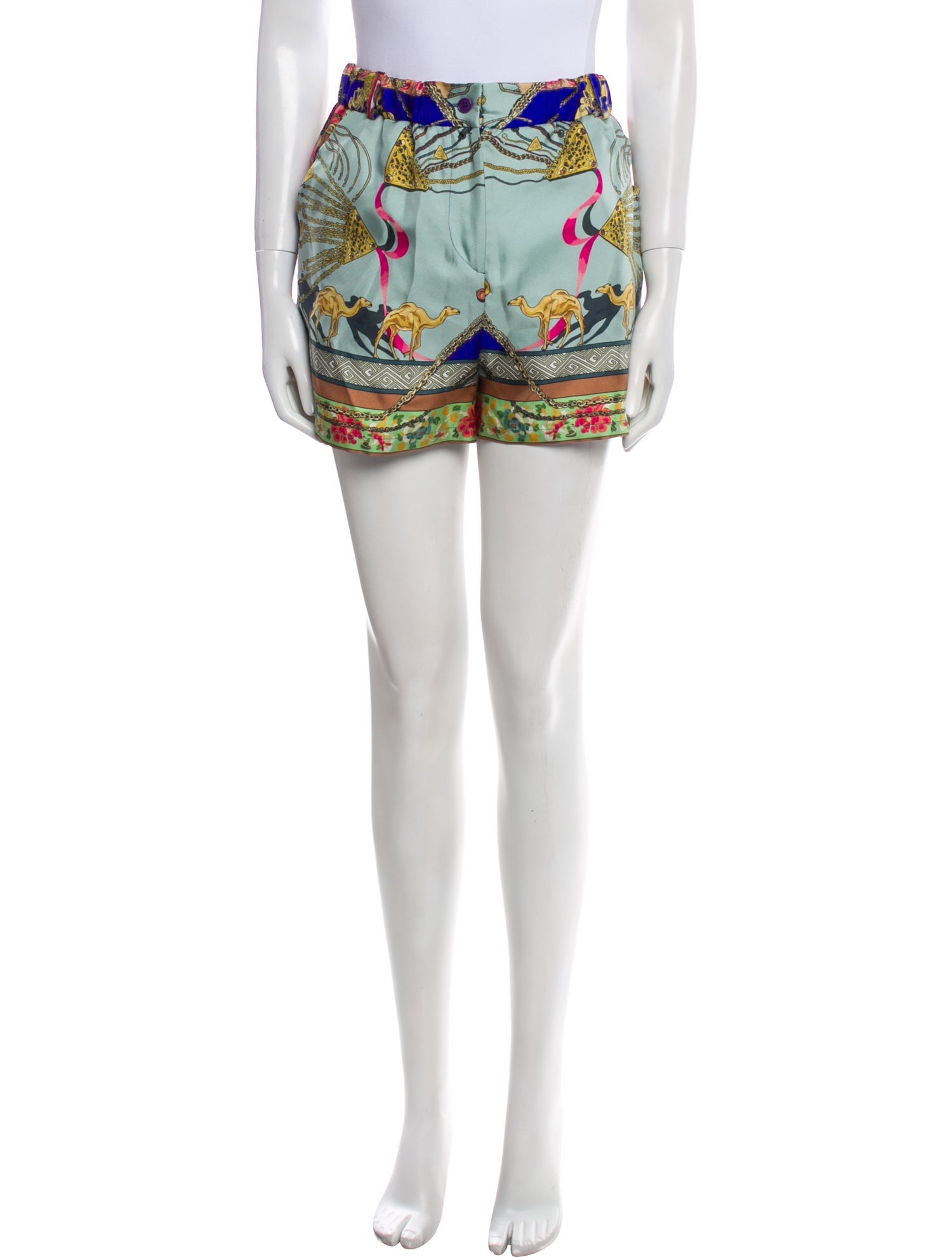 Etro Silk Mini Shorts w/ Tags