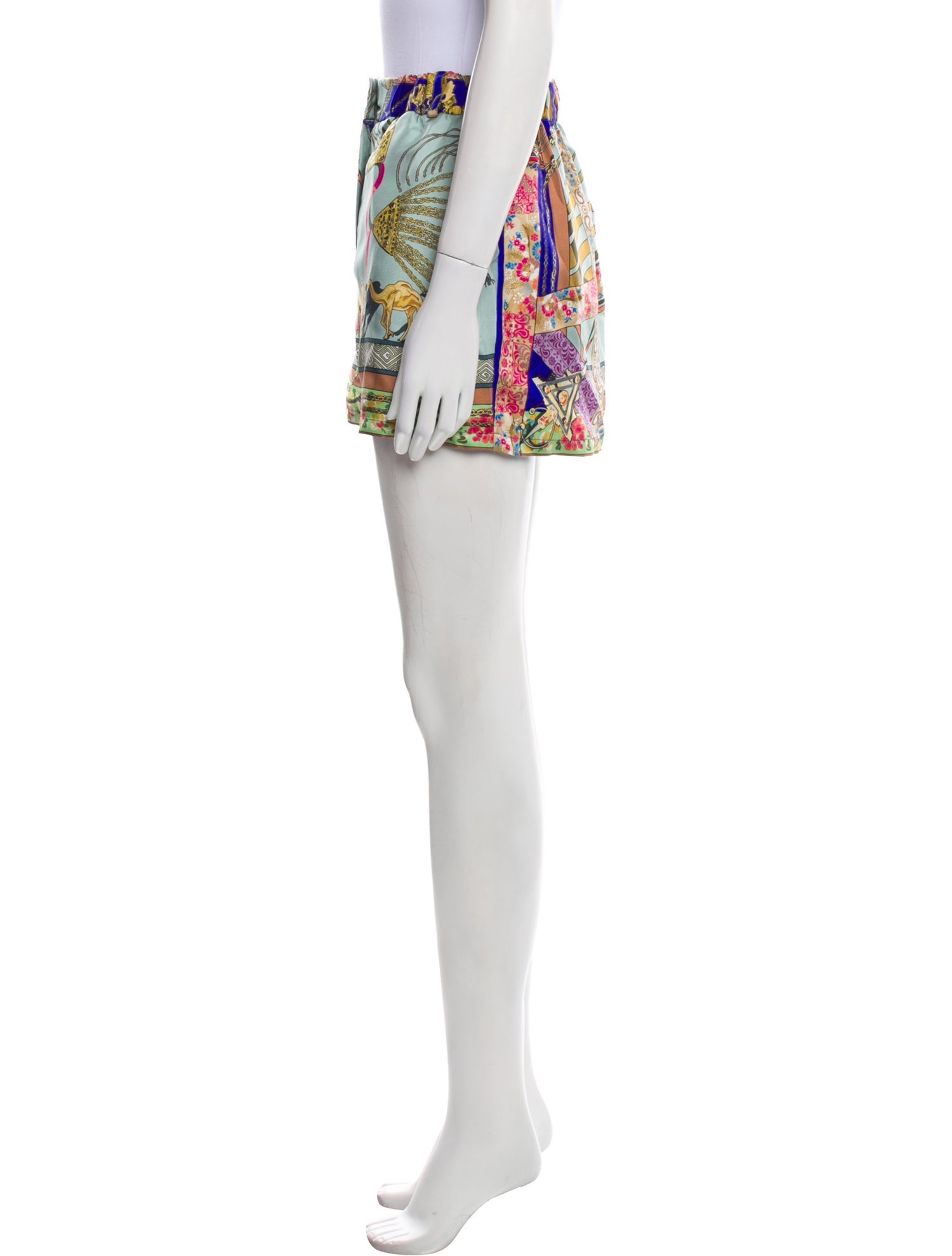 Etro Silk Mini Shorts w/ Tags