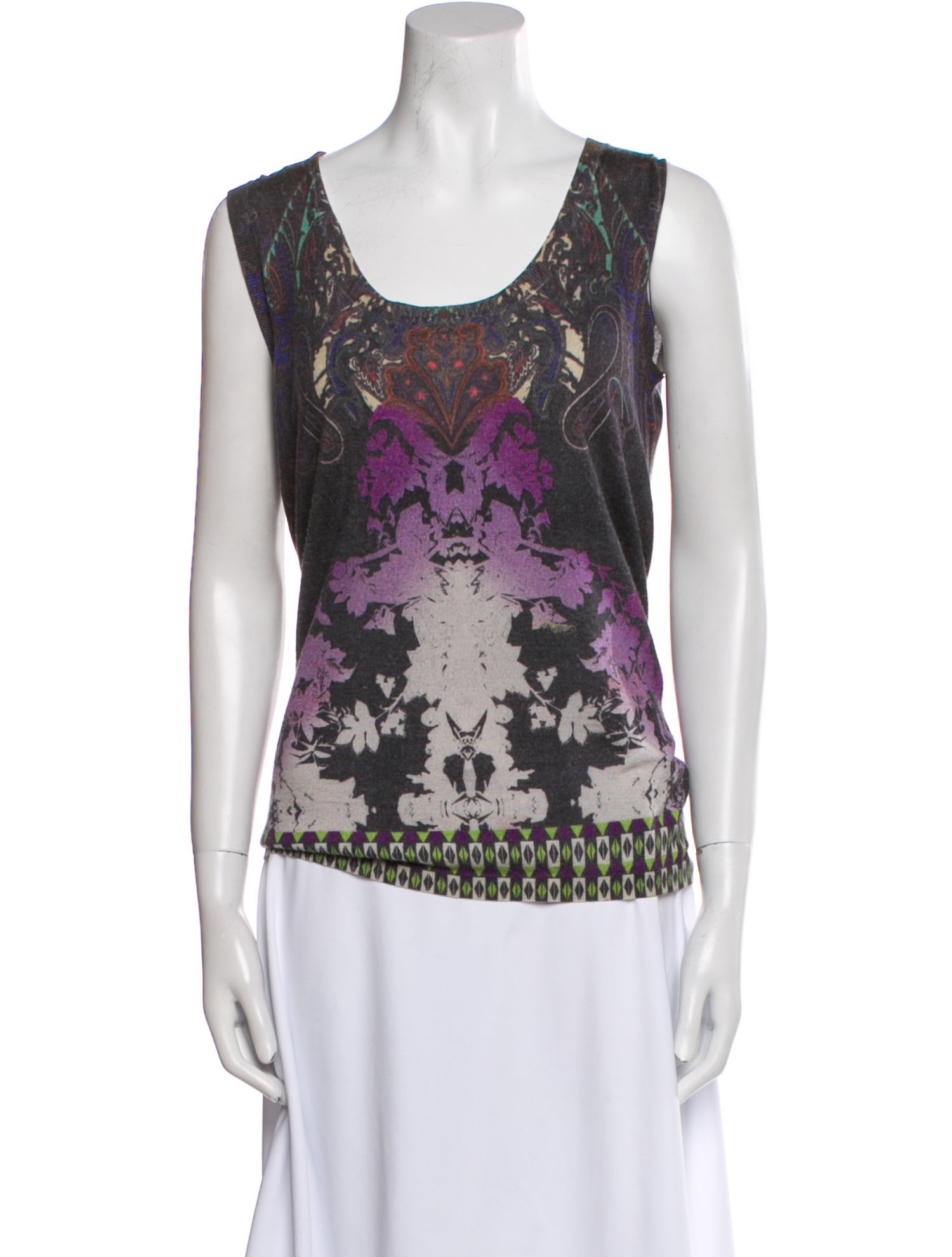 Etro Silk Printed Top