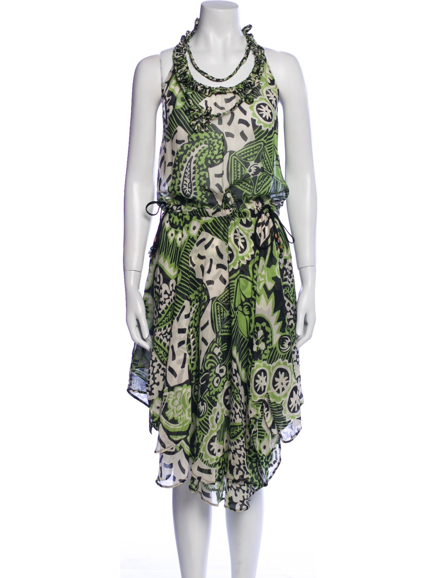 Etro Silk Midi Length Dress