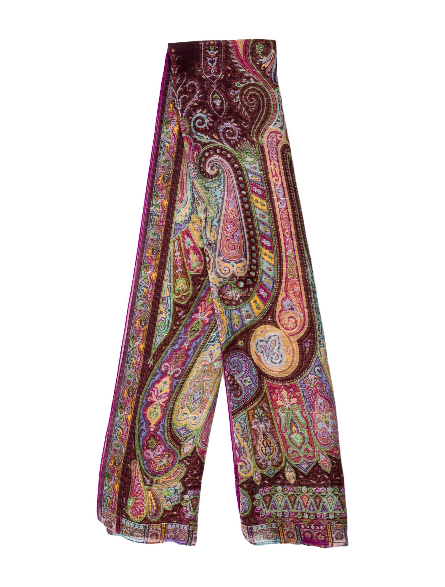 Etro Paisley Print Scarf w/ Tags
