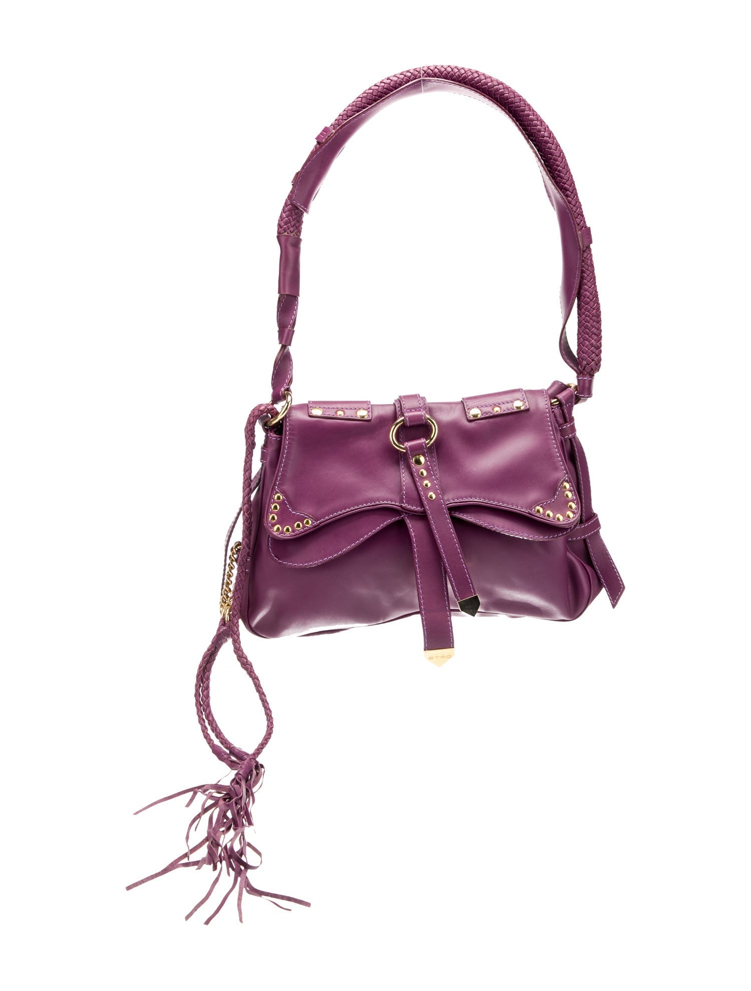Etro Leather Shoulder Bag