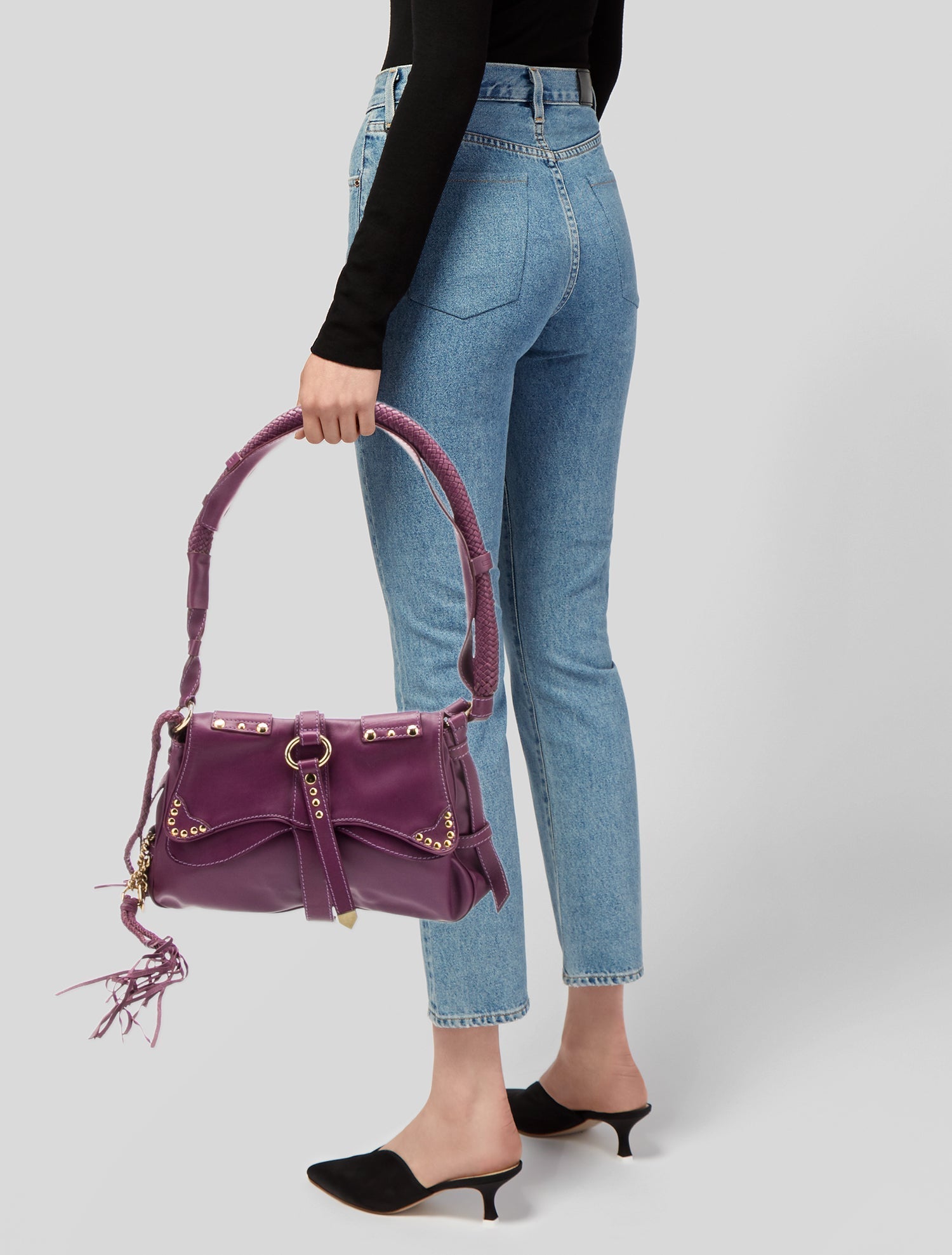 Etro Leather Shoulder Bag