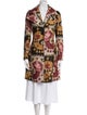 Etro Printed Trench Coat