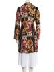 Etro Printed Trench Coat