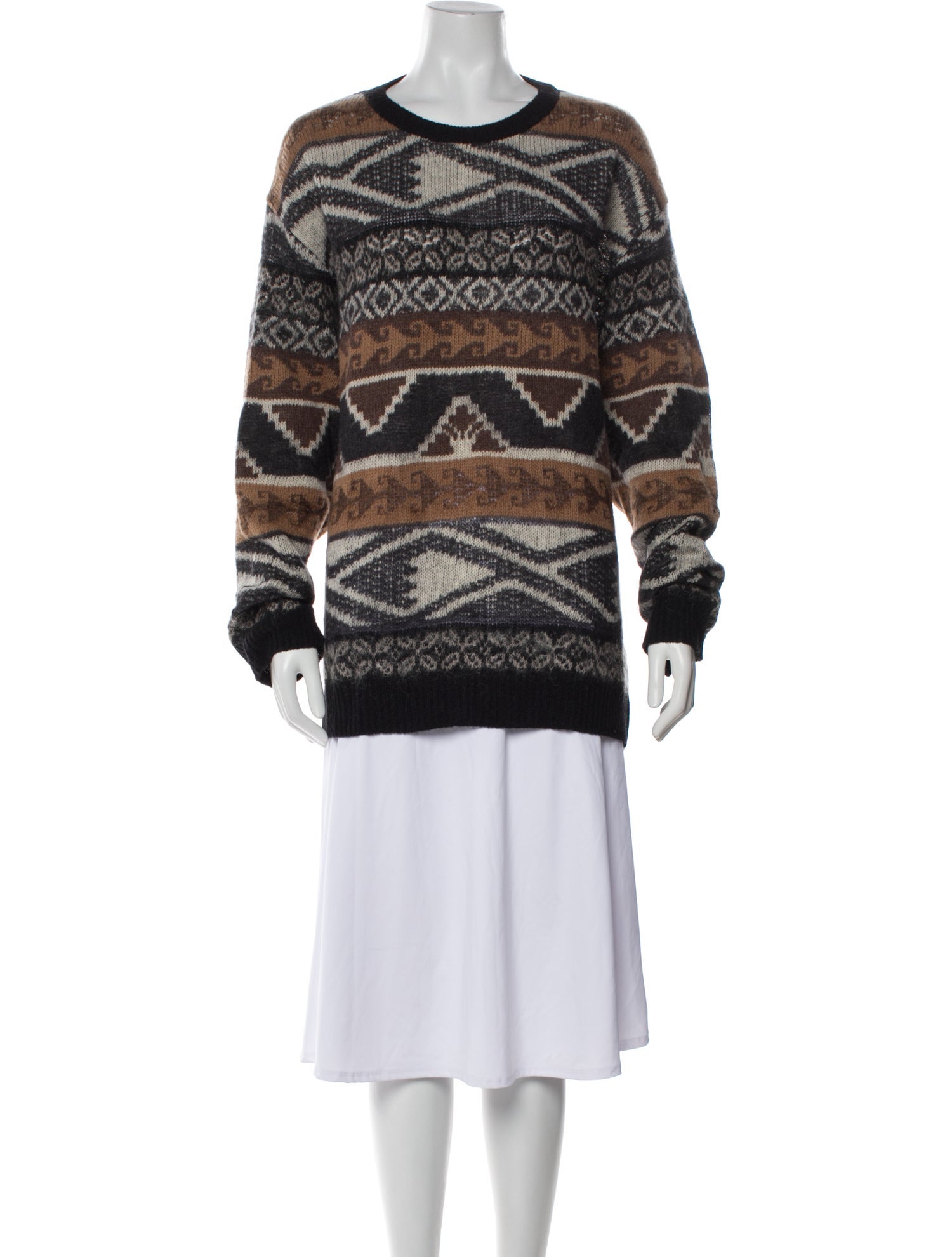 Etro Wool Printed Sweater