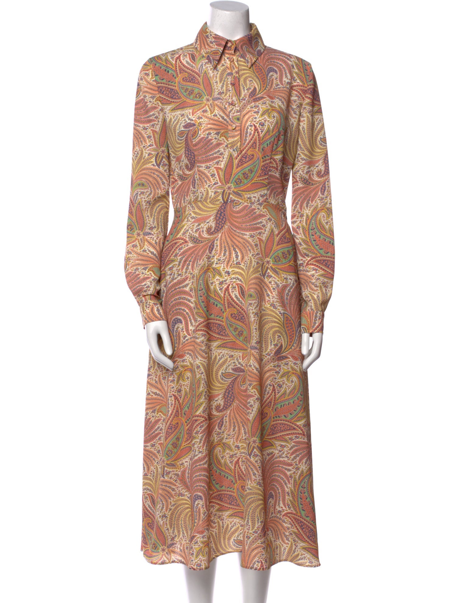 Etro Paisley Print Long Dress w/ Tags