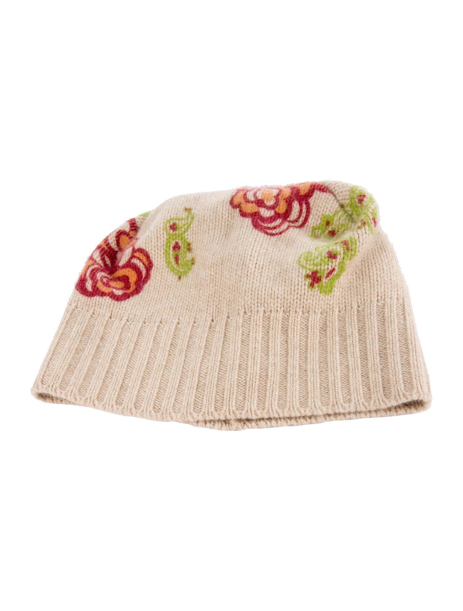 Etro Cashmere Printed Beanie
