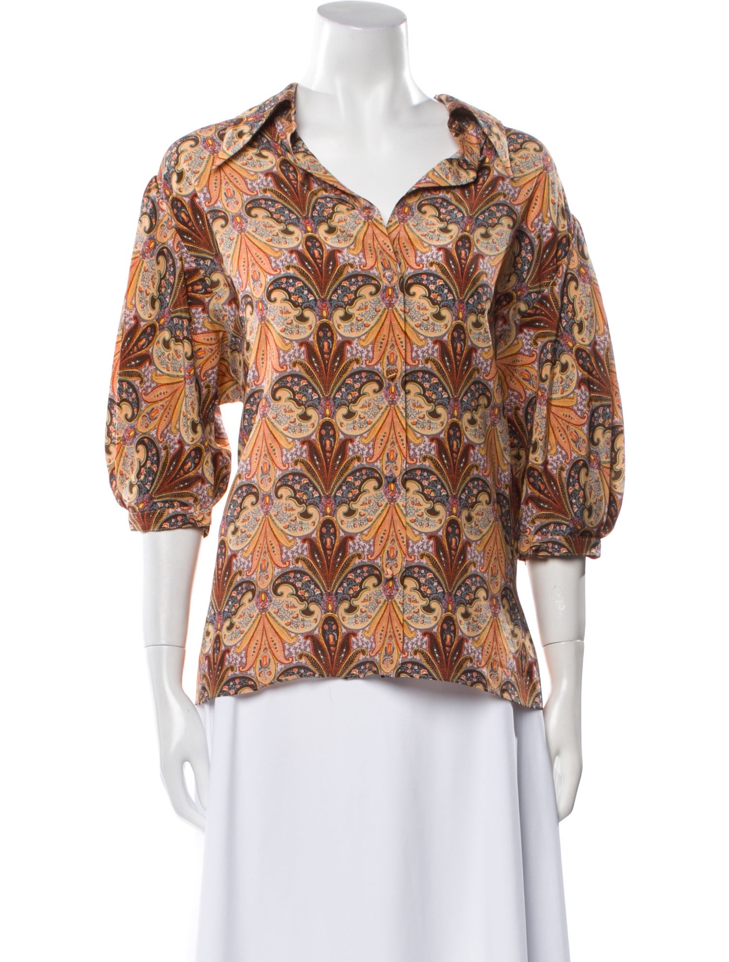 Etro Silk Printed Blouse