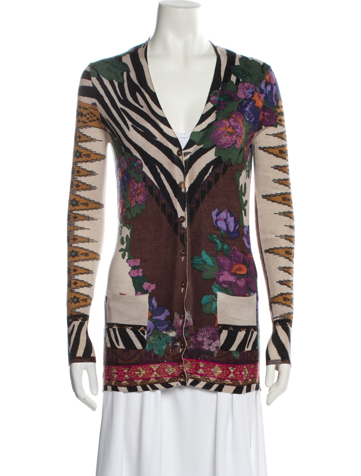 Etro Silk Printed Sweater