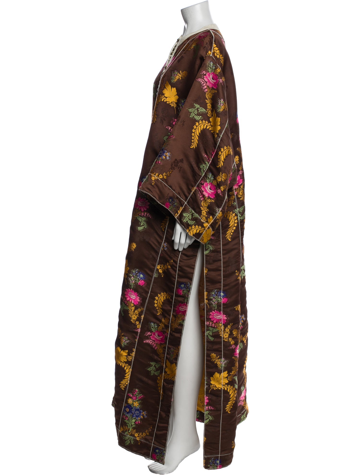 Etro Floral Print Long Dress