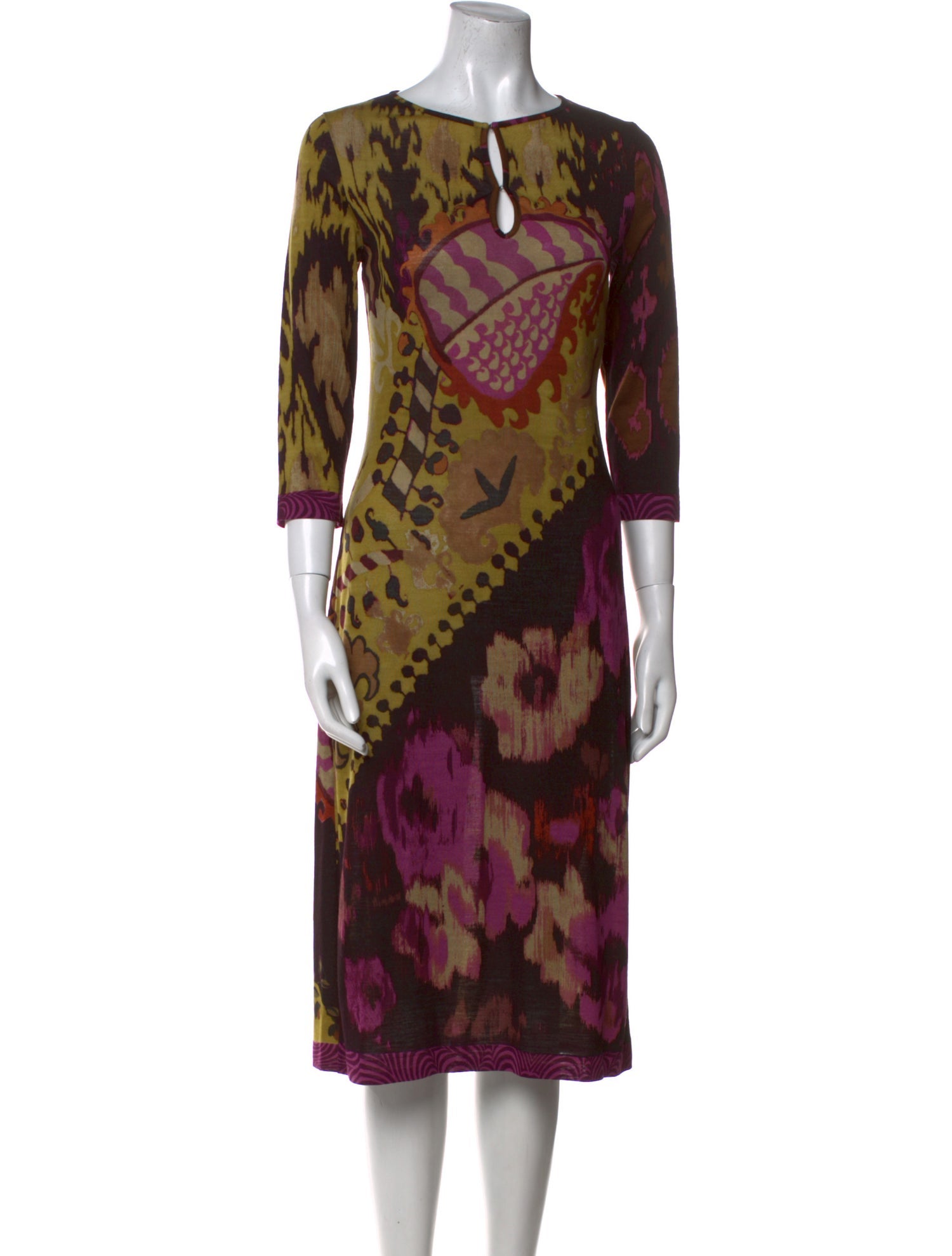 Etro Printed Midi Length Dress