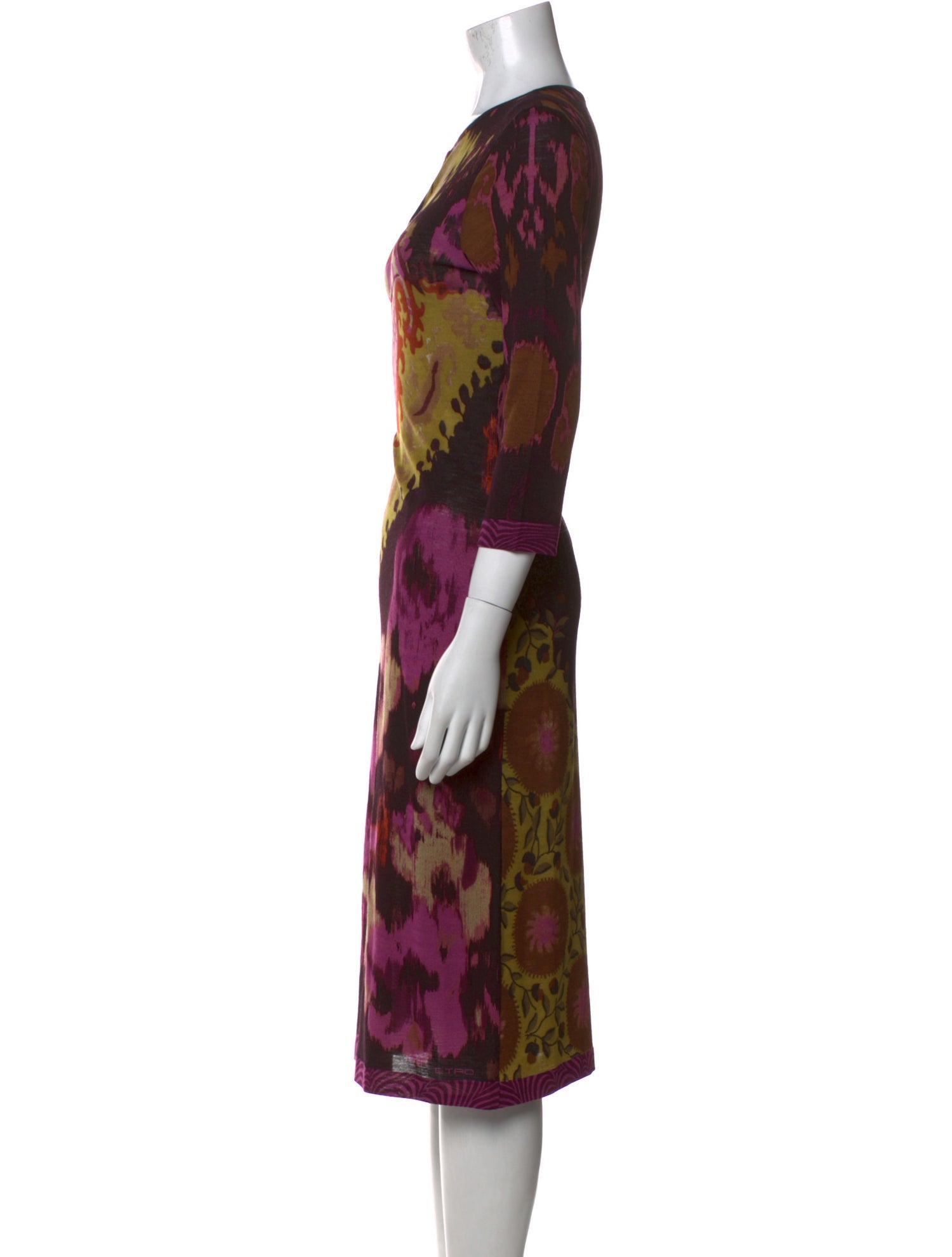 Etro Printed Midi Length Dress