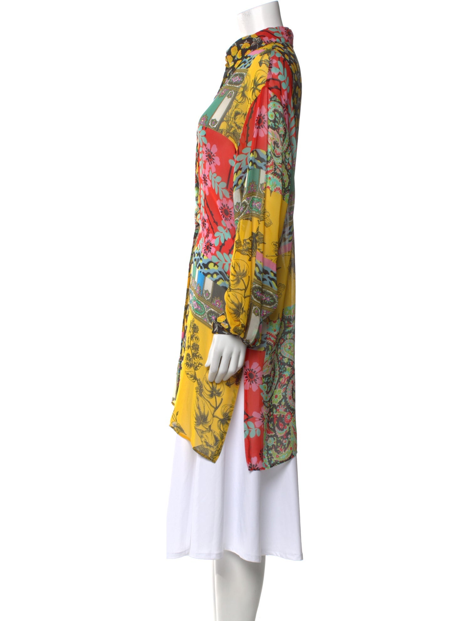 Etro Silk Printed Tunic