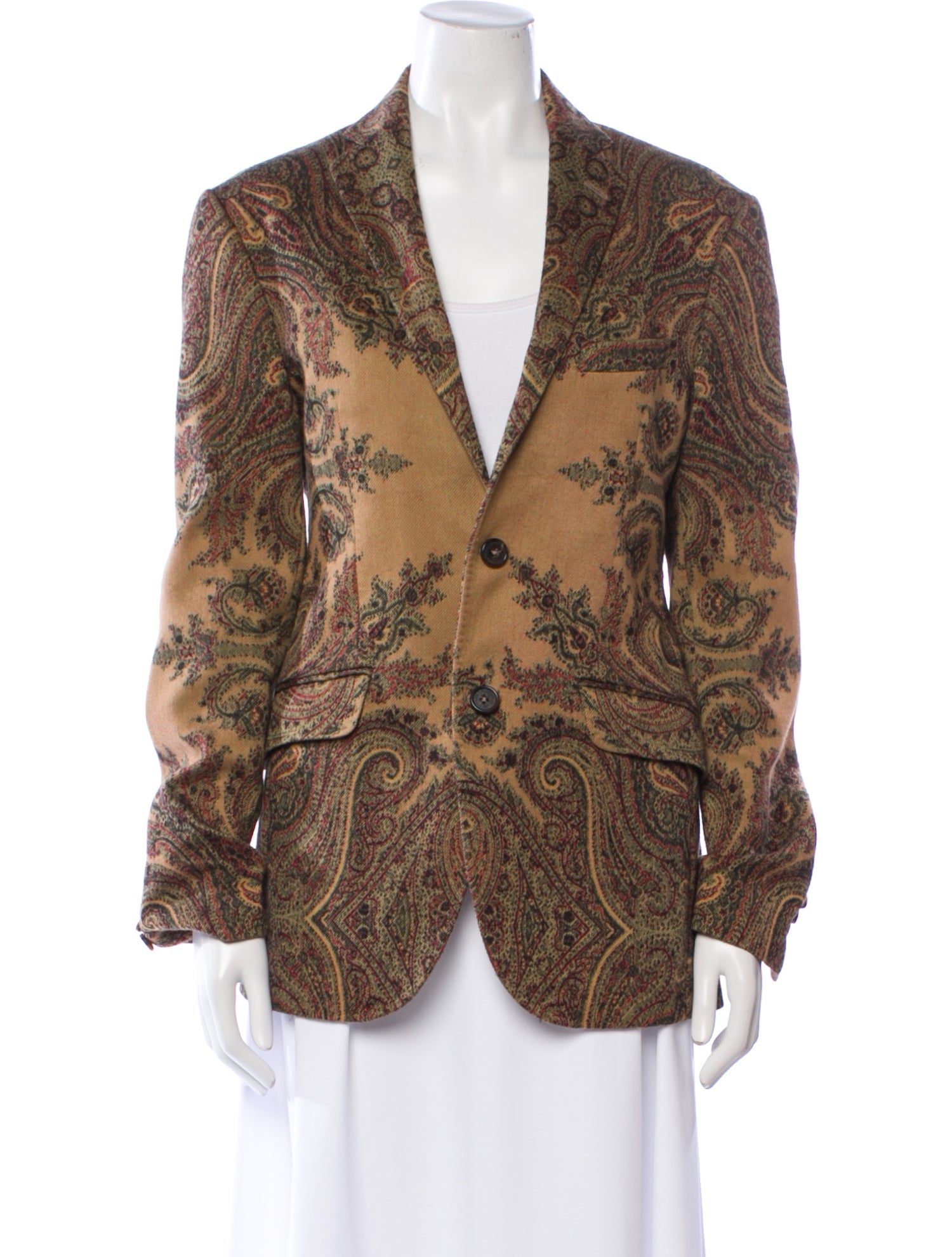 Etro Paisley Print Blazer