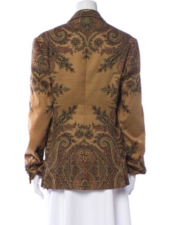 Etro Paisley Print Blazer