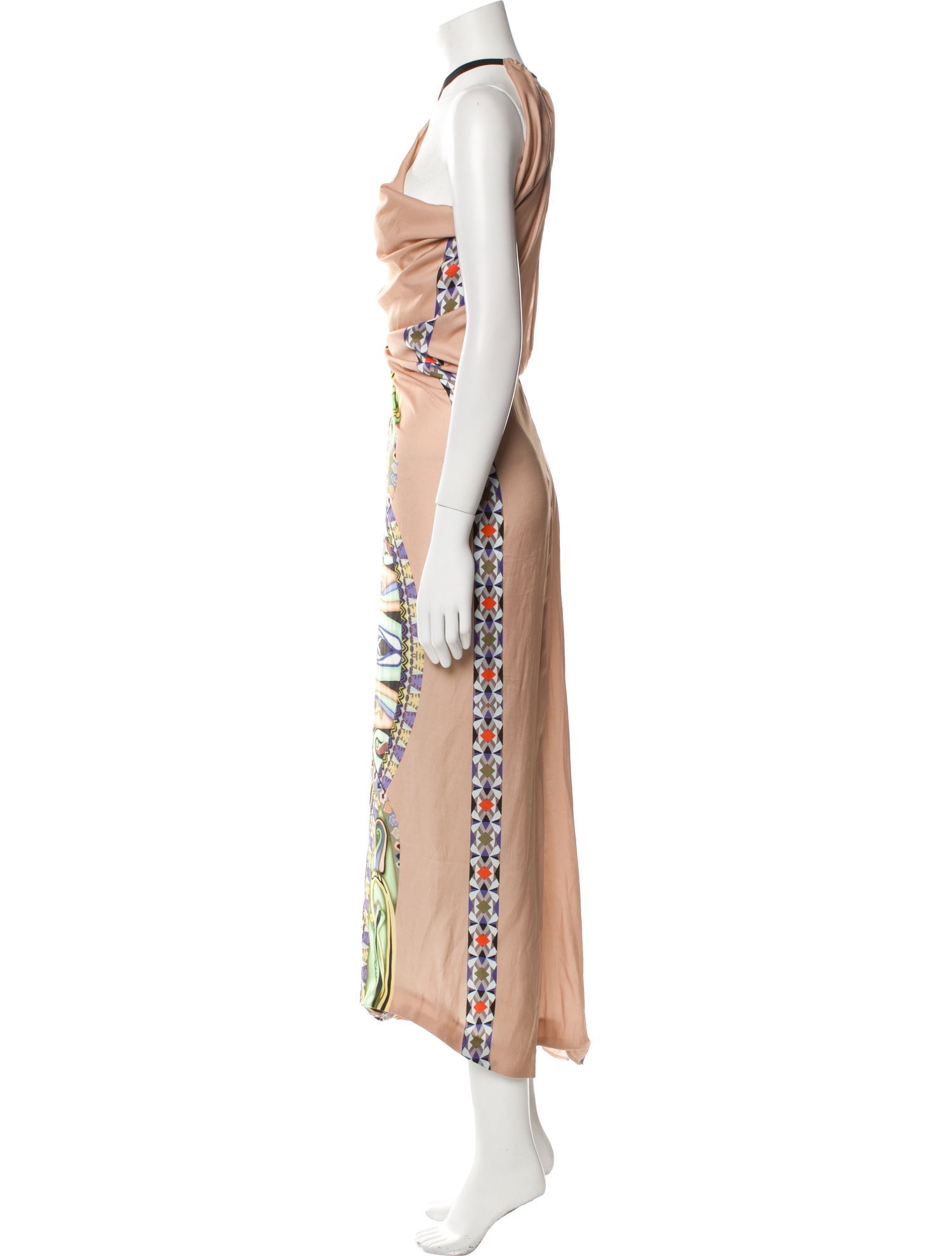 Etro Paisley Print Long Dress