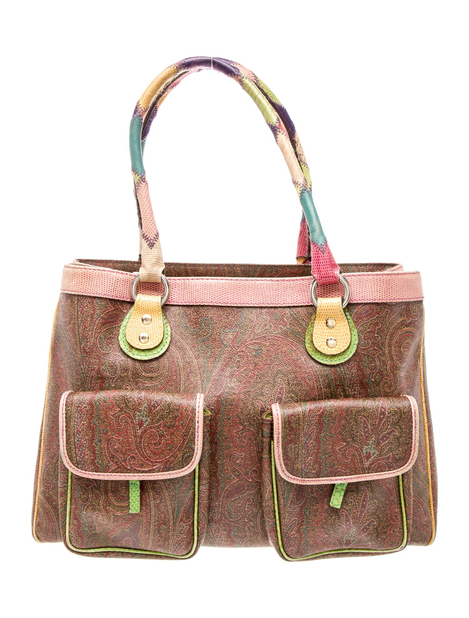 Etro Leather Shoulder Bag