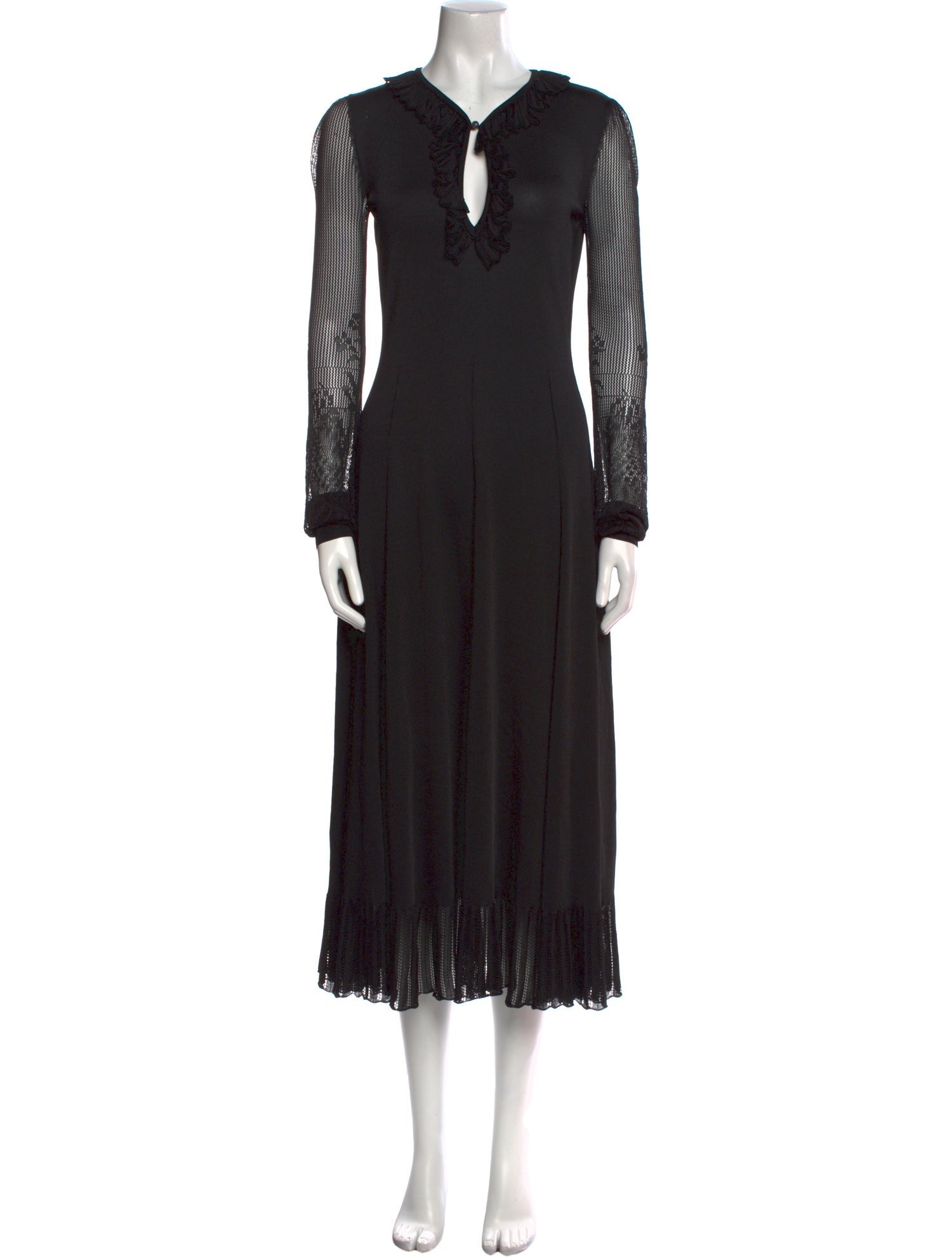 Etro V-Neck Long Dress