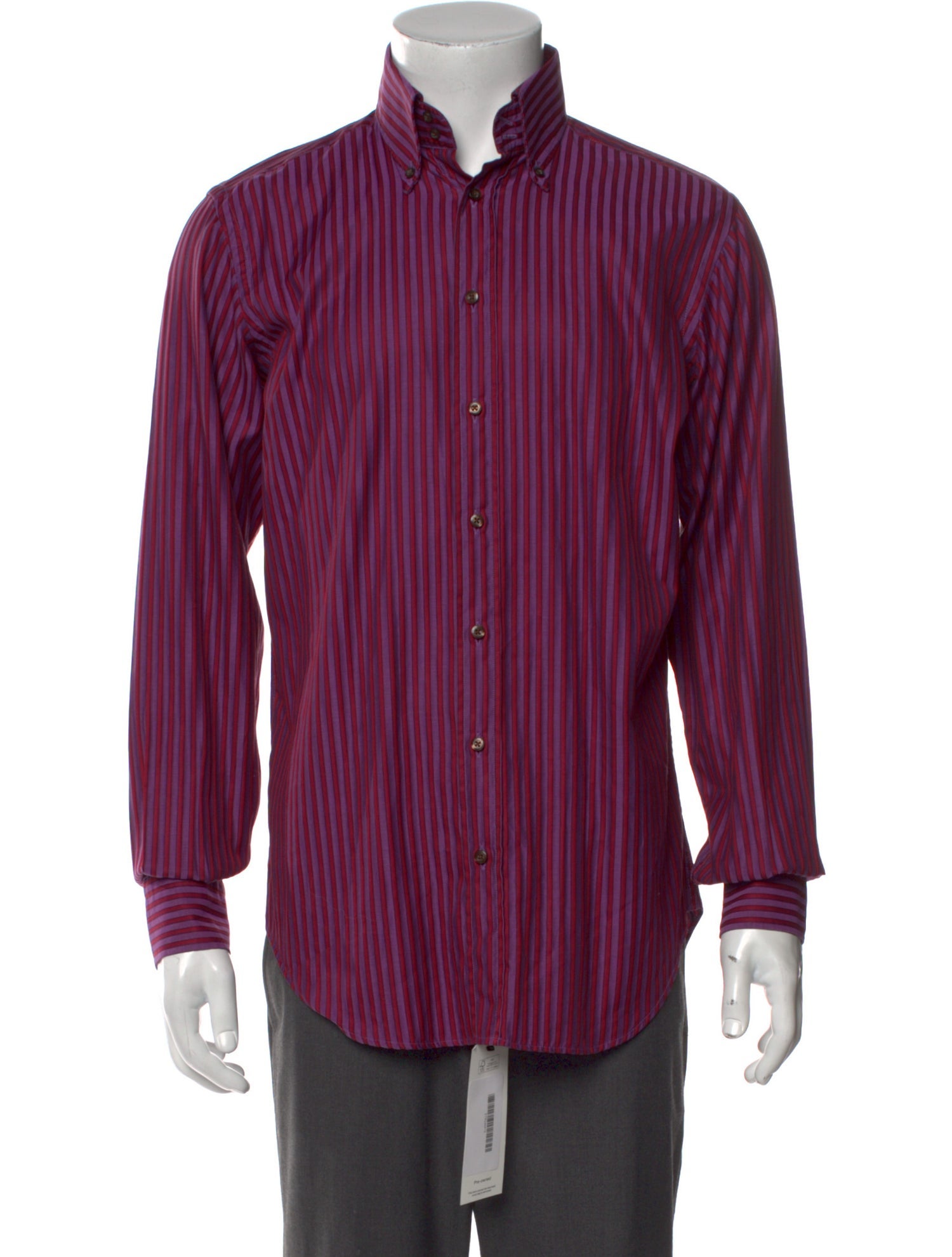 Etro Striped Long Sleeve Shirt