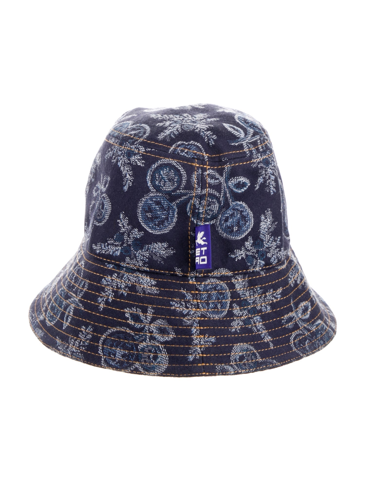 Etro Cotton Bucket Hat w/Tags