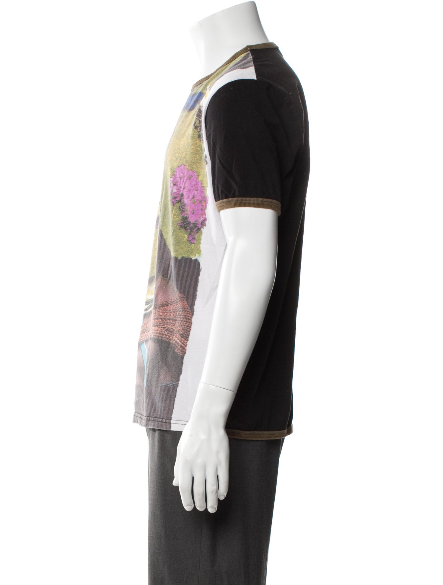 Etro Graphic Print Crew Neck T-Shirt