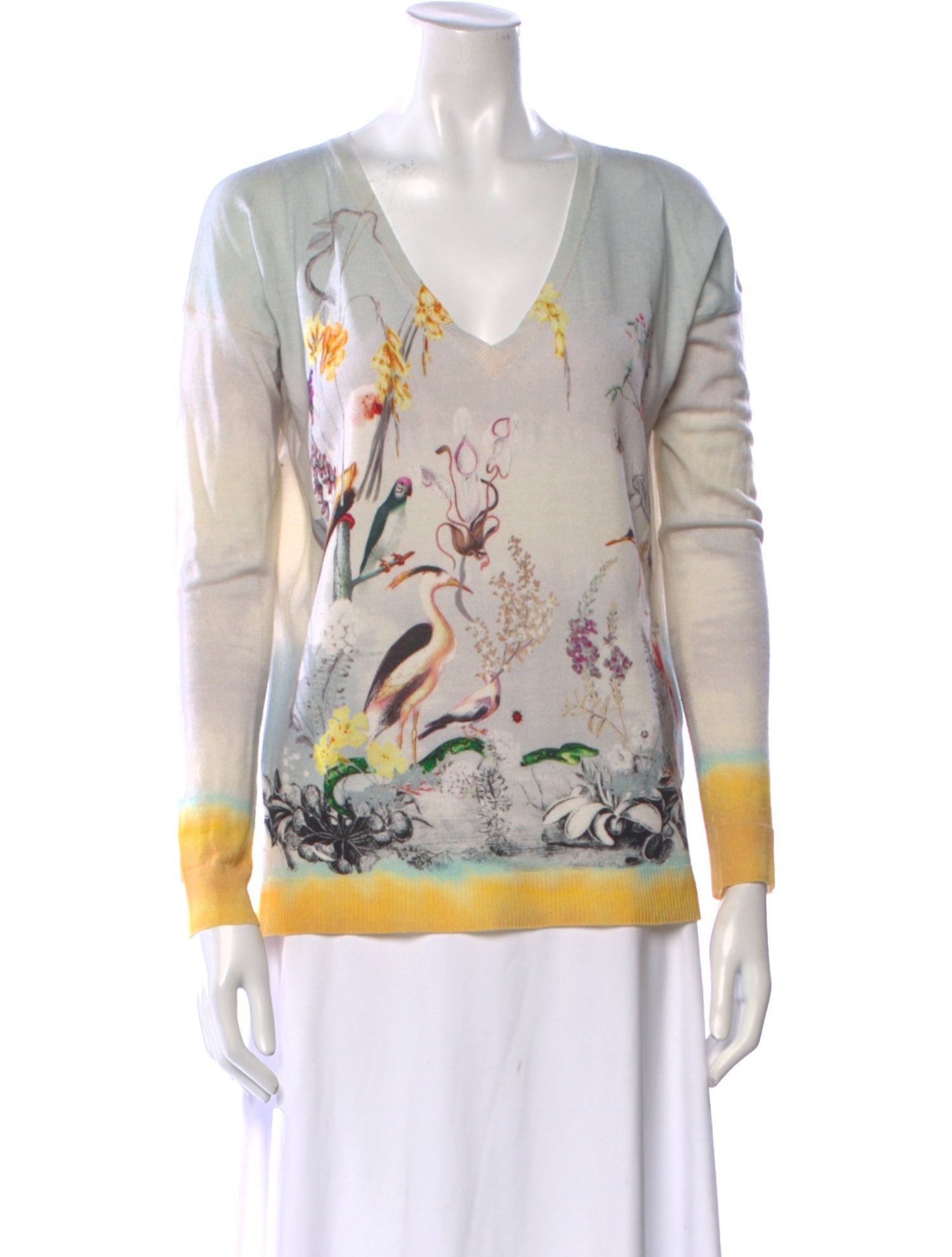 Etro Wool Printed Sweater