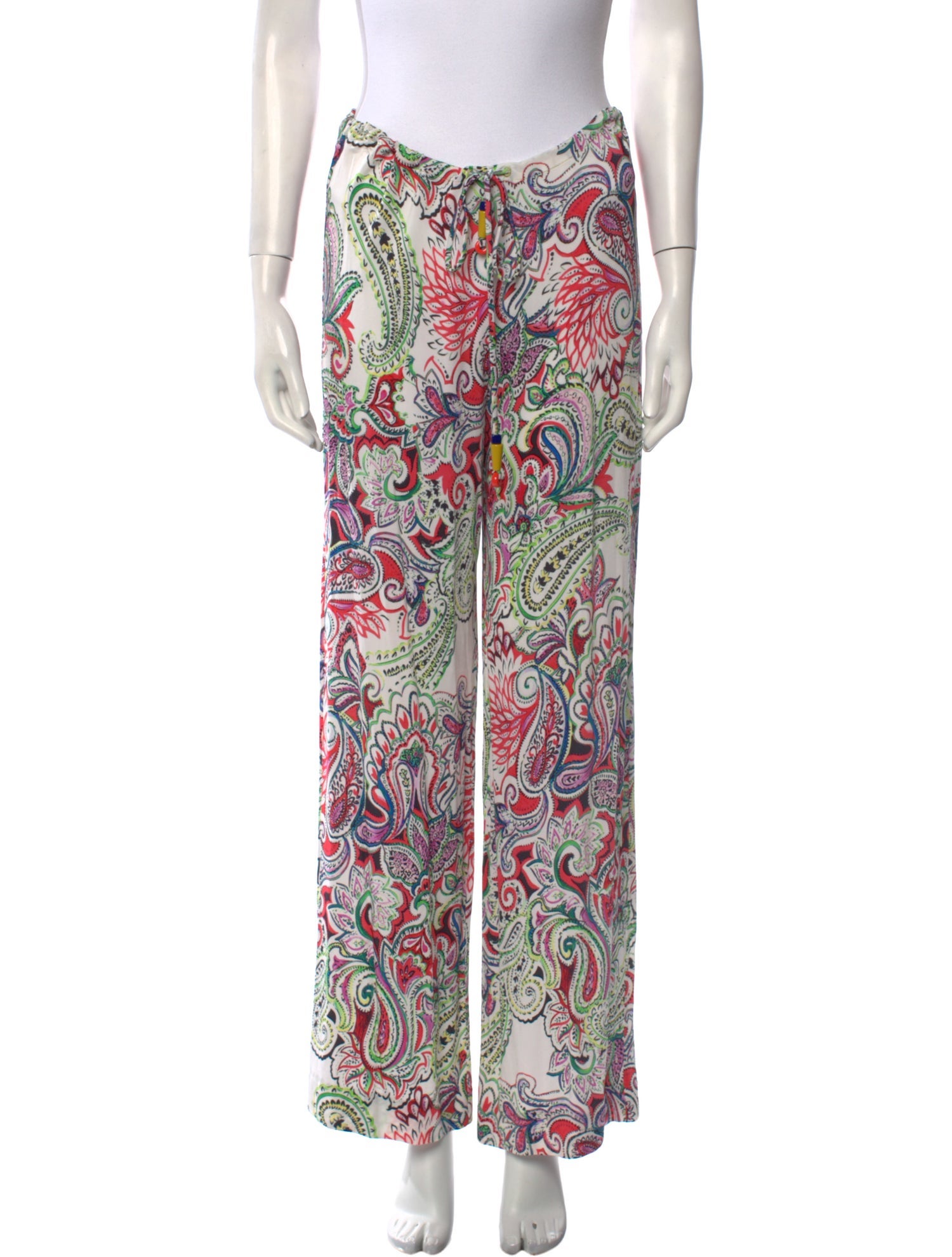 Etro Printed Wide Leg Pants