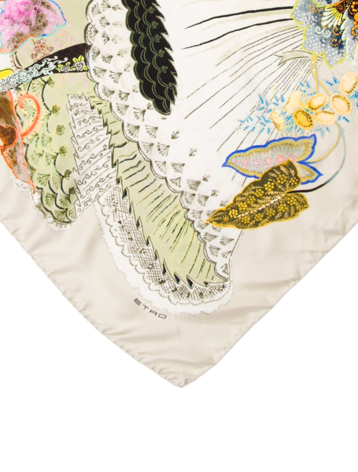 Etro Silk Printed Scarf