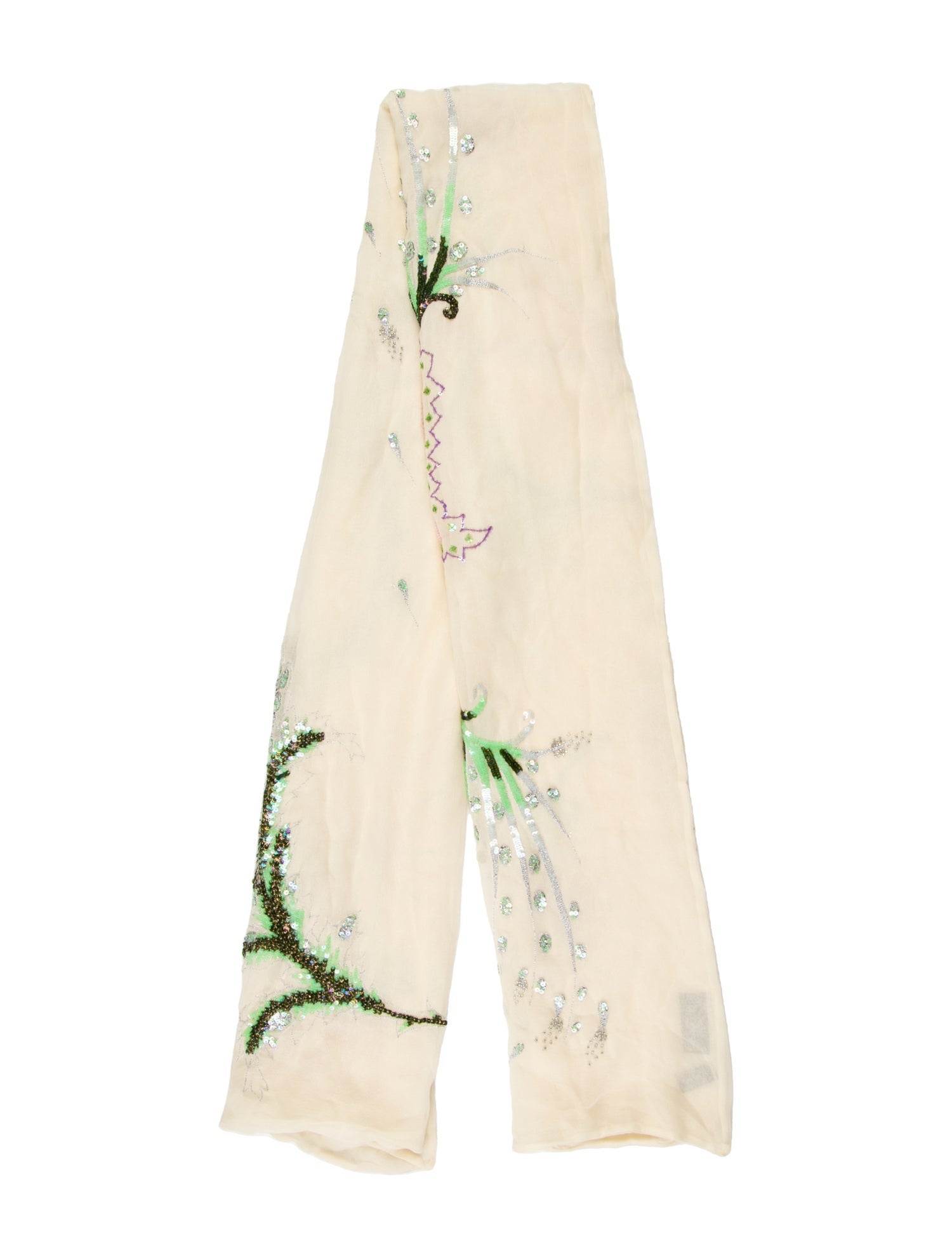 Etro Silk Floral Print Scarf