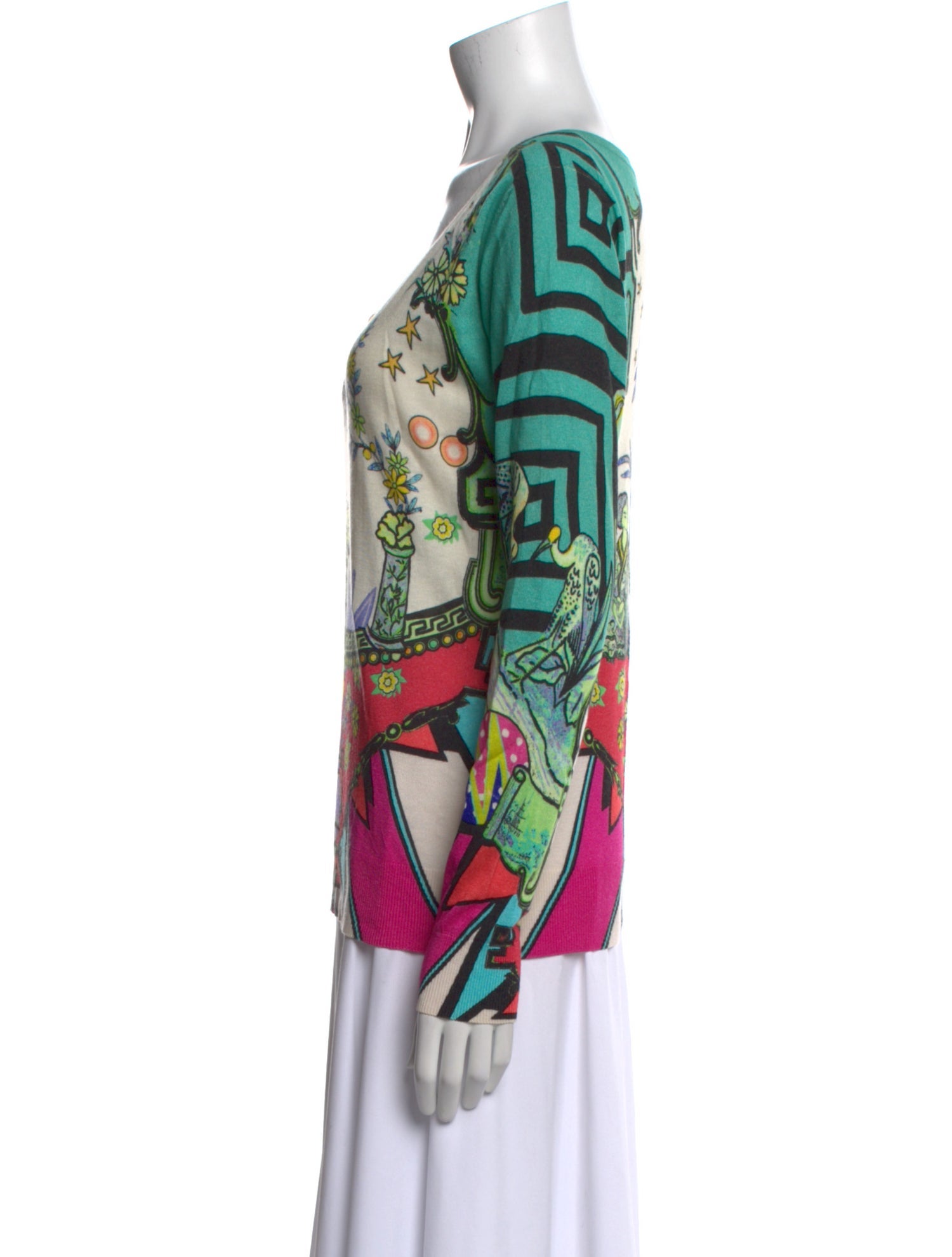 Etro Silk Printed Sweater