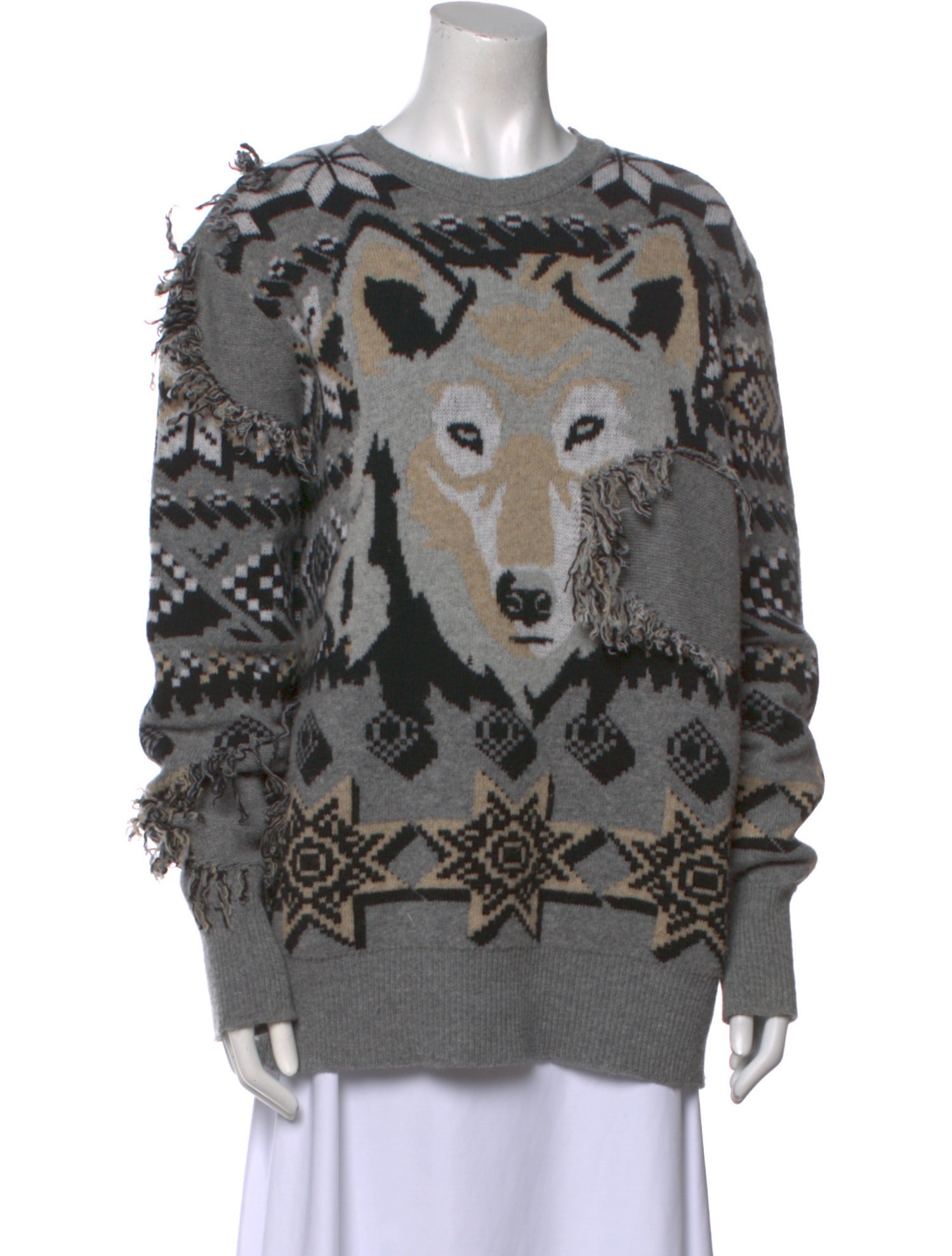 Etro Wool Printed Sweater