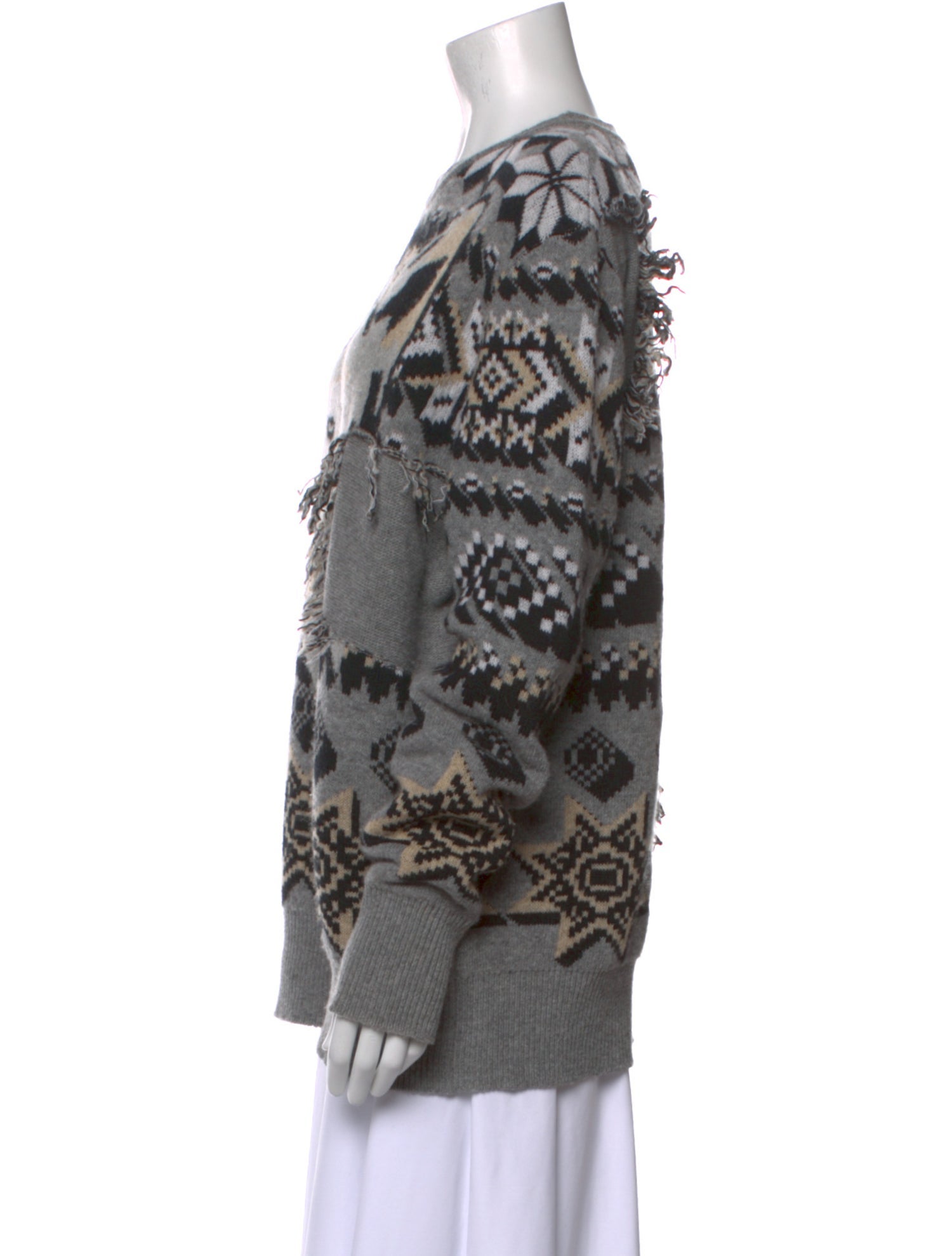 Etro Wool Printed Sweater