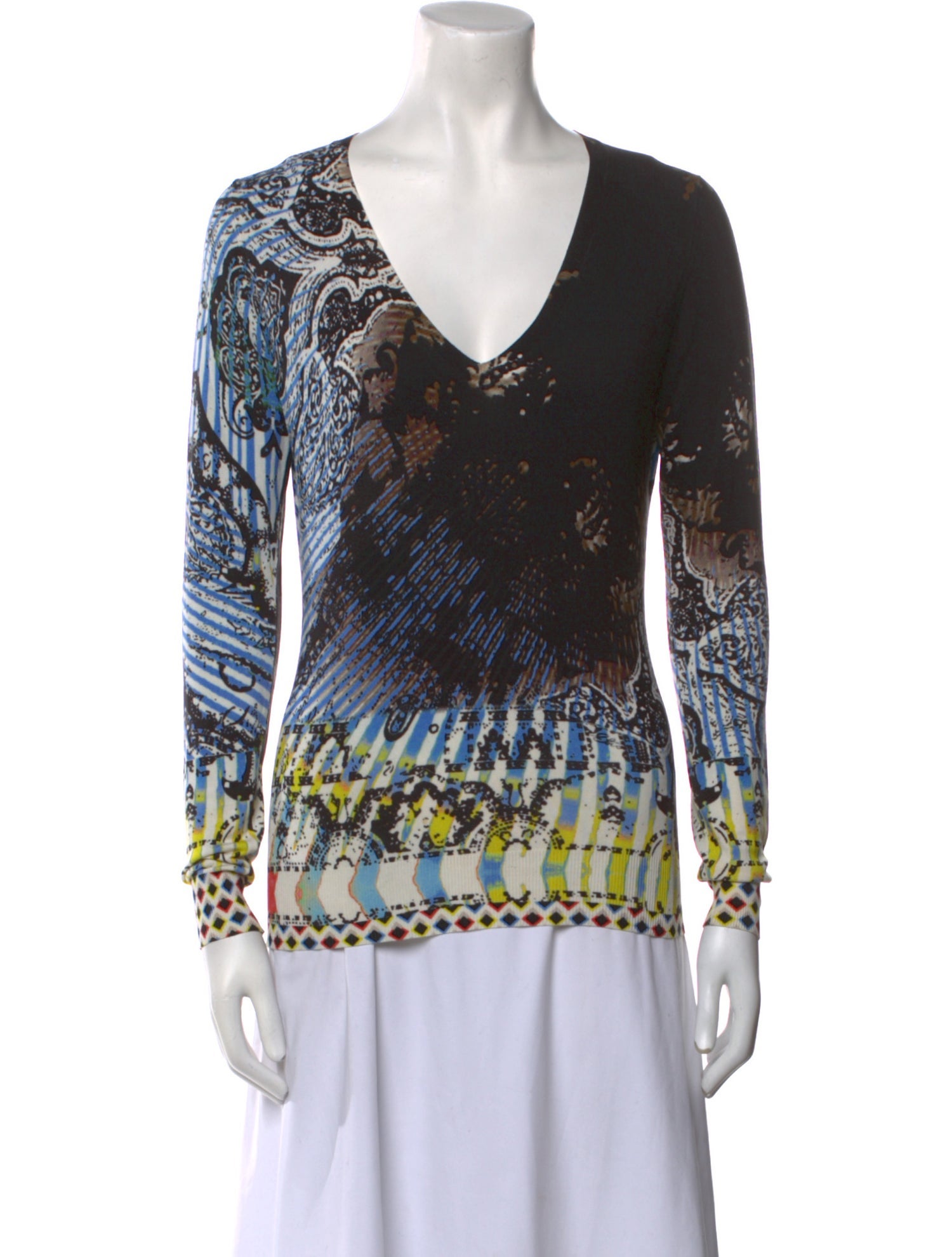 Etro Silk Printed Sweater