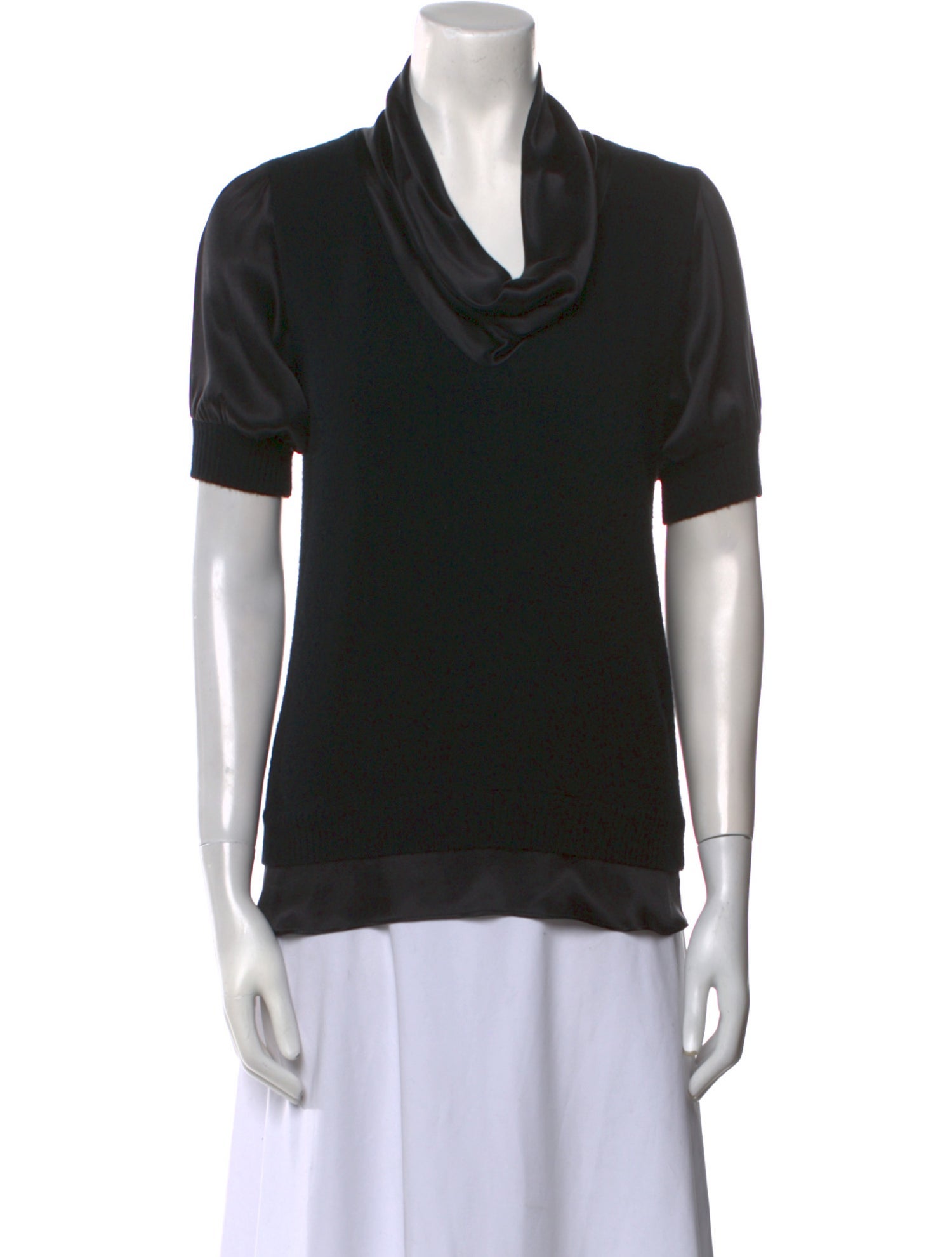 Etro Wool Cowl Neck Top