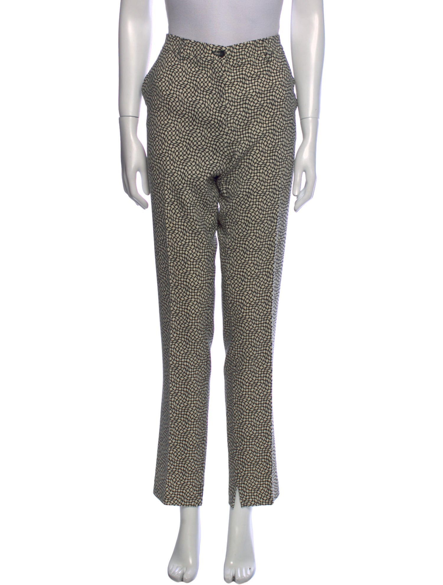 Etro Wool Straight Leg Pants