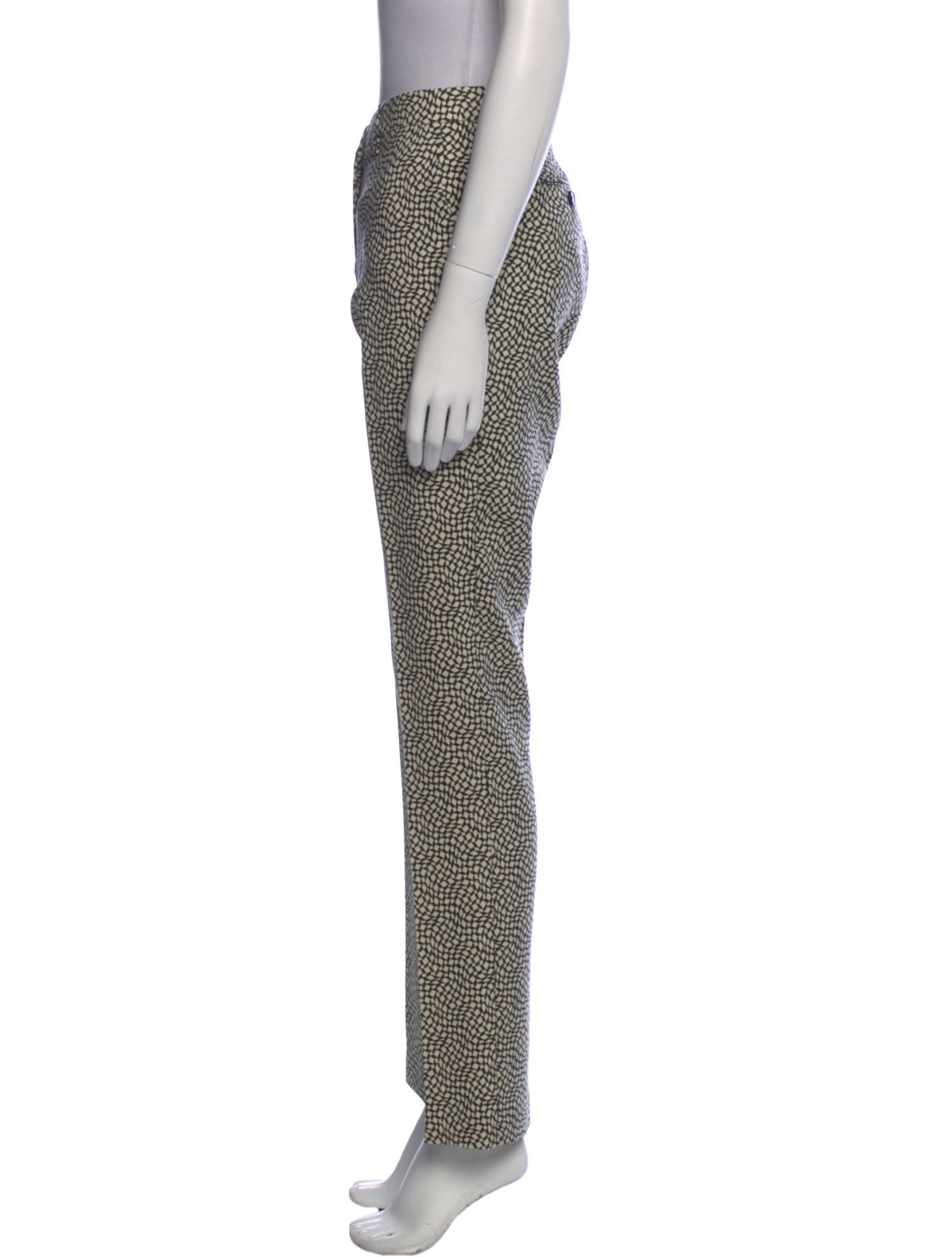 Etro Wool Straight Leg Pants