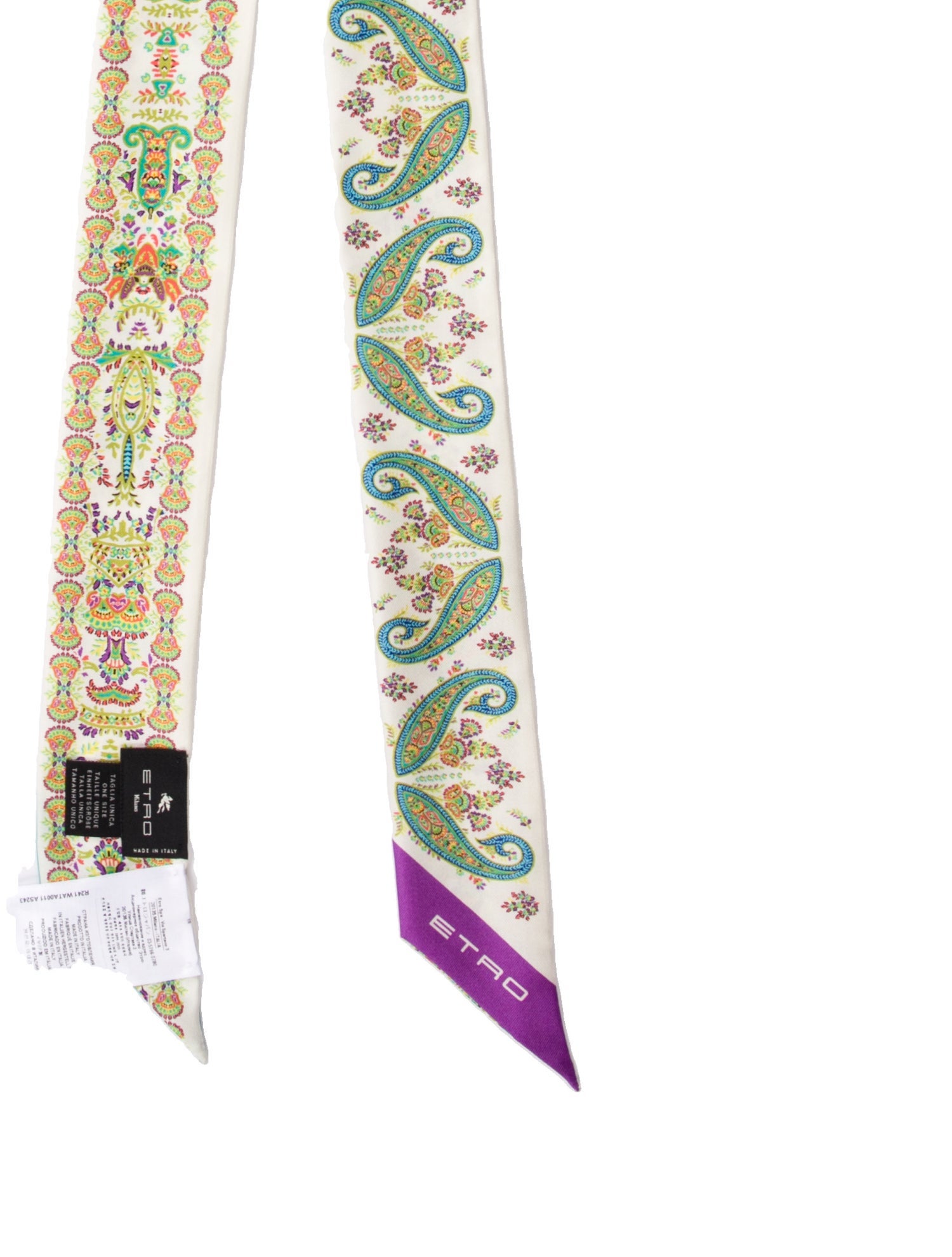 Etro Silk Printed Bandeau w/ Tags