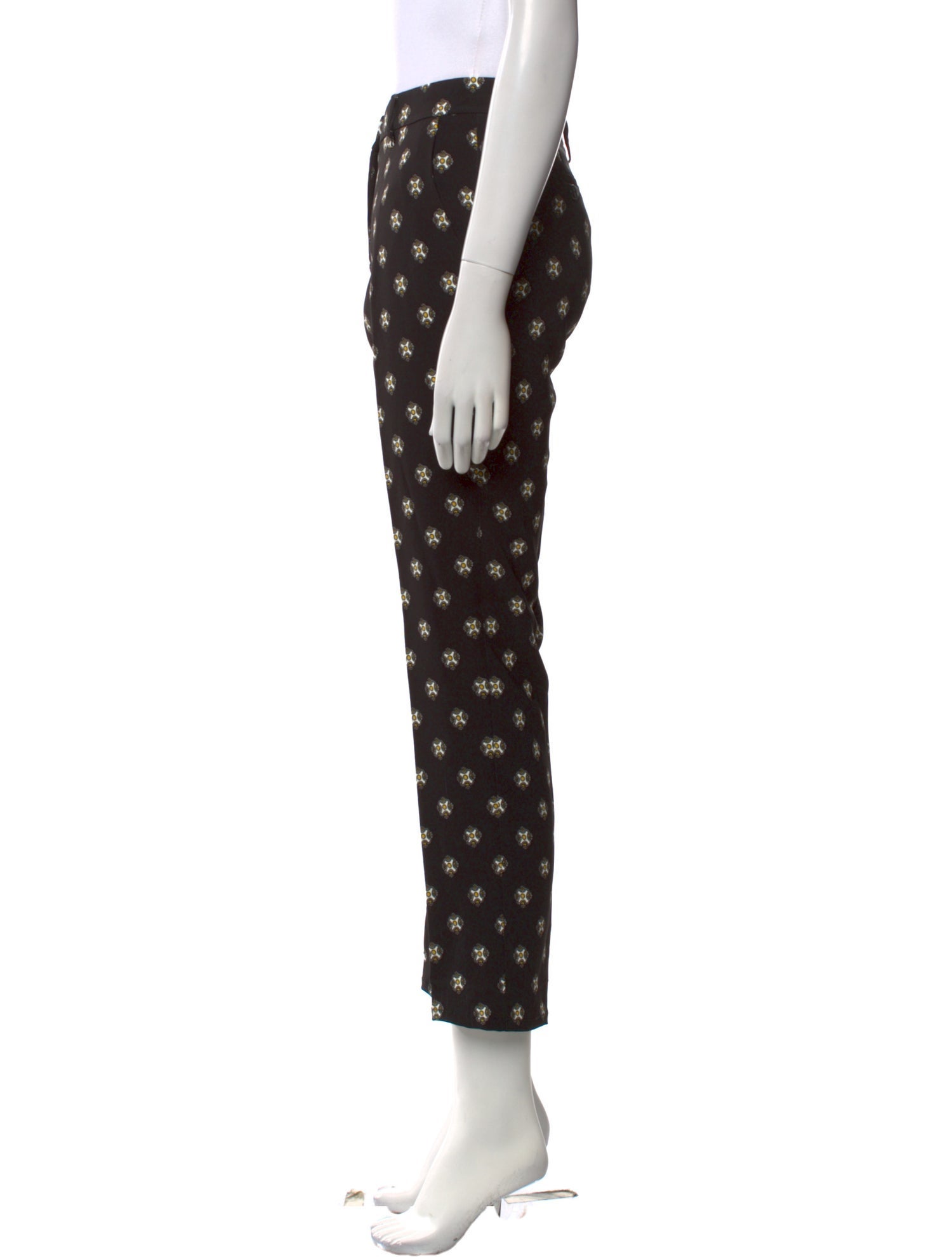 Etro Printed Straight Leg Pants